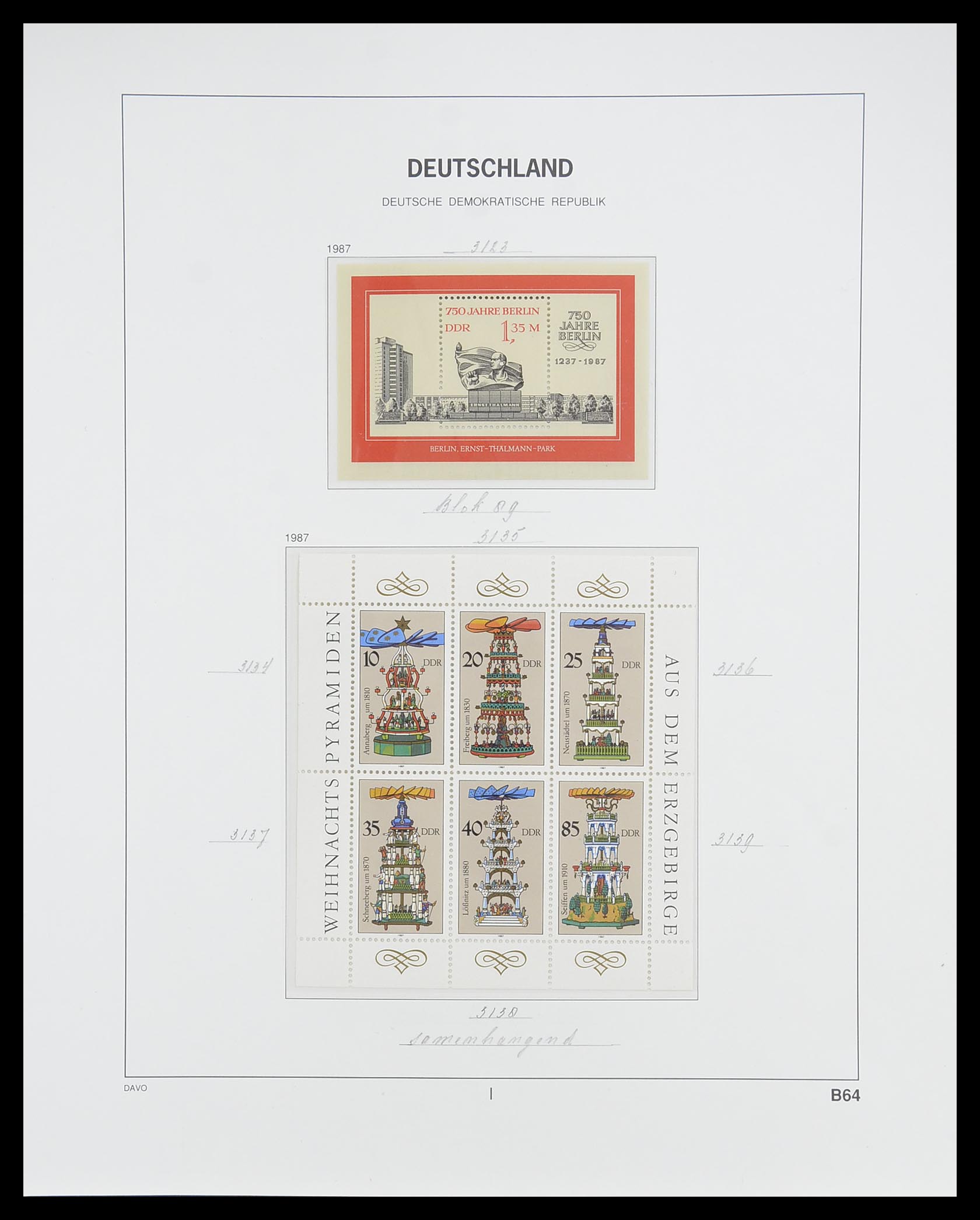 33526 669 - Postzegelverzameling 33526 DDR 1949-1980.
