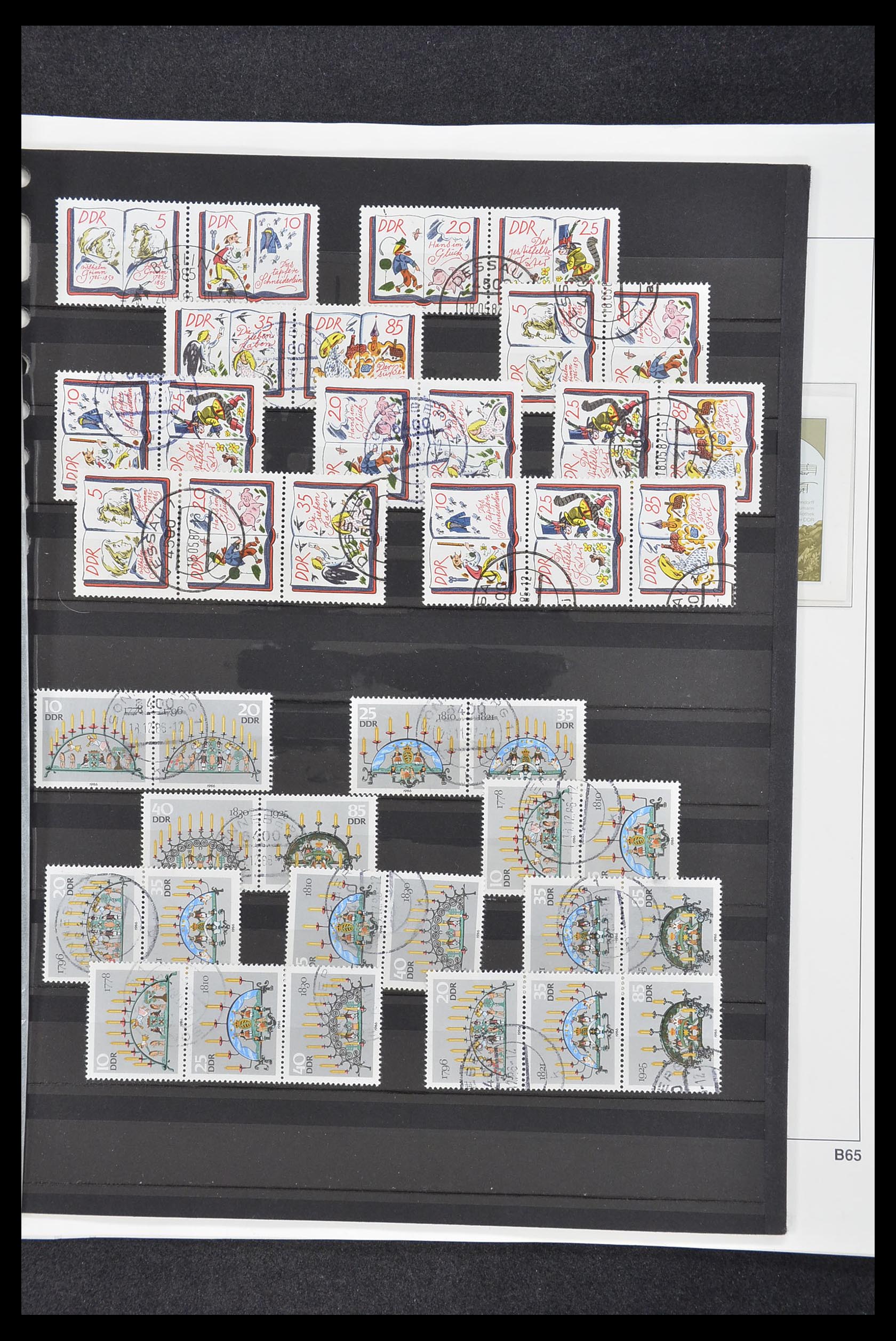 33526 670 - Postzegelverzameling 33526 DDR 1949-1980.