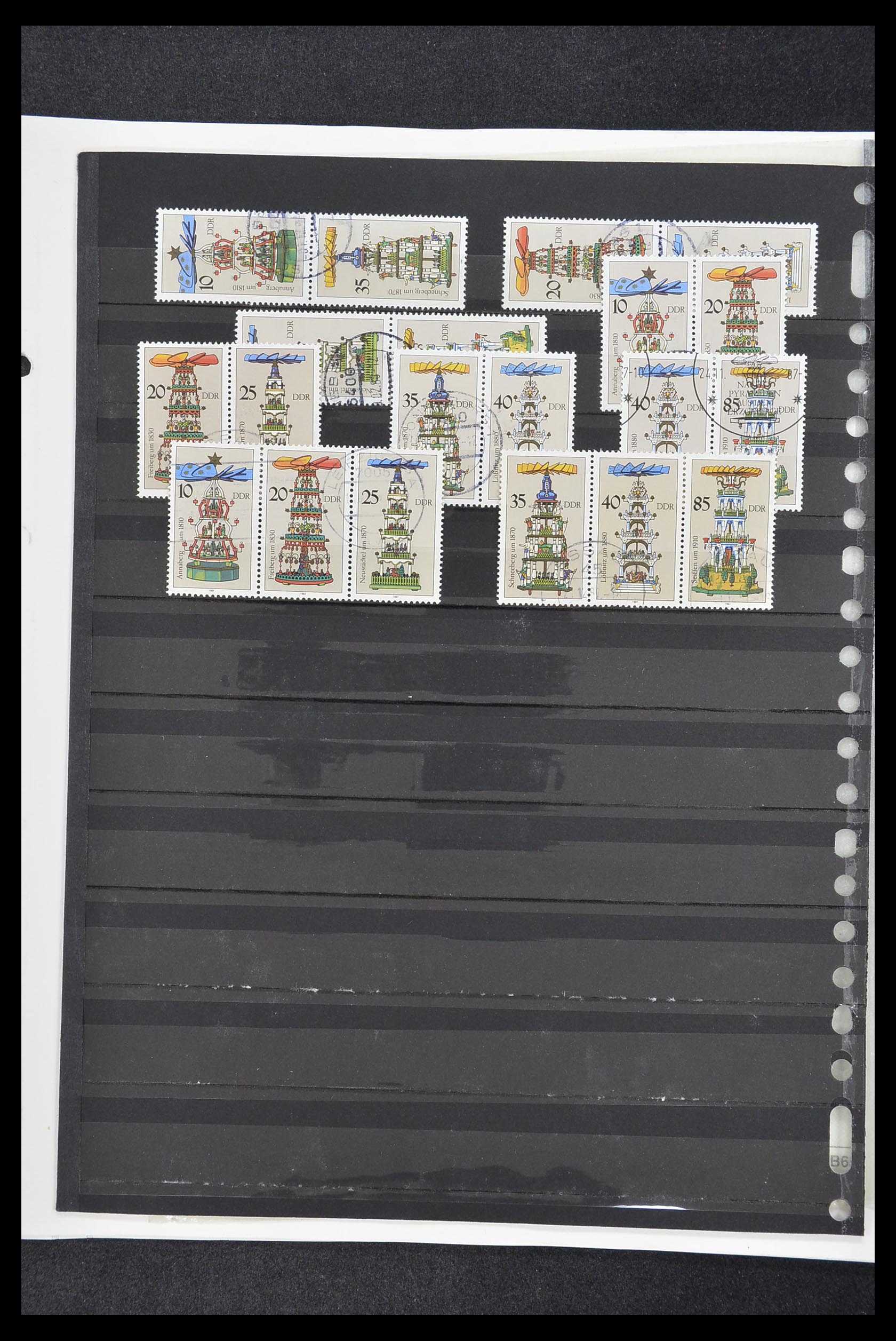 33526 671 - Stamp collection 33526 DDR 1949-1980.