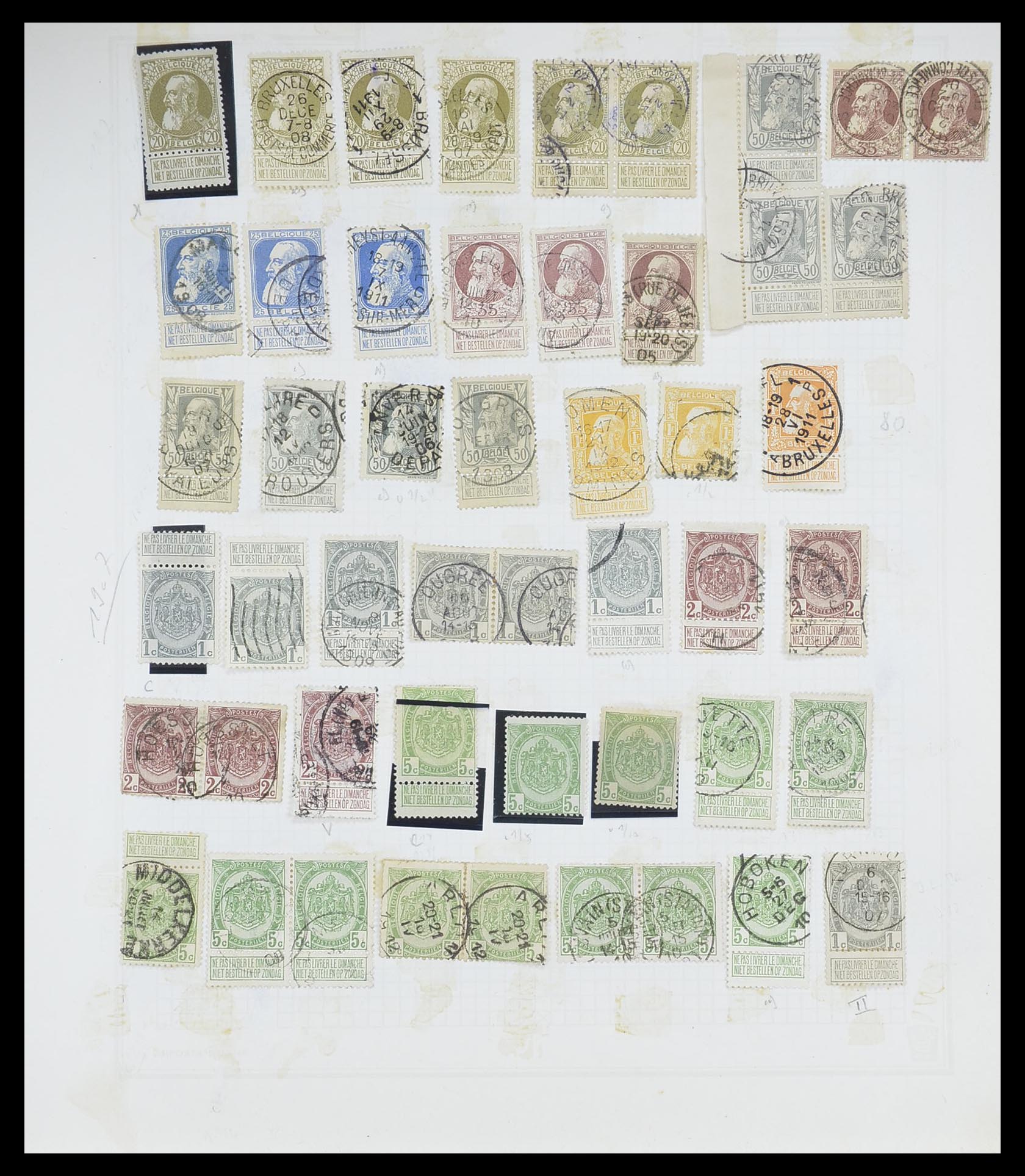 33527 003 - Postzegelverzameling 33527 Wereld 1880-1960.