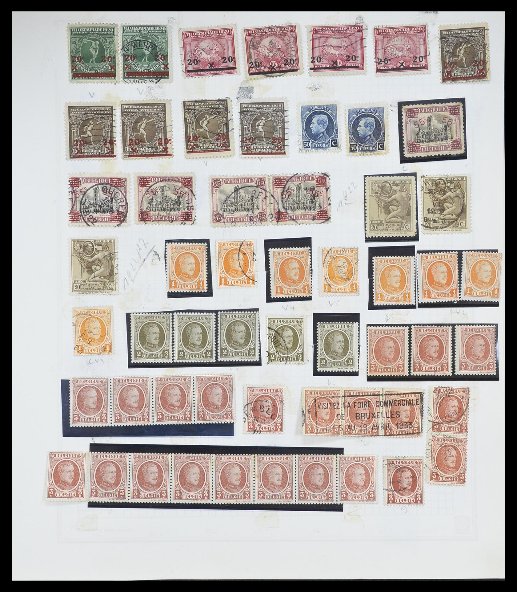 33527 009 - Postzegelverzameling 33527 Wereld 1880-1960.