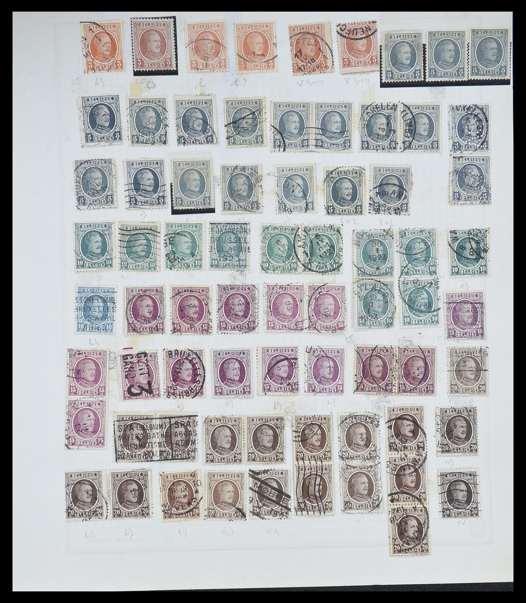 33527 010 - Postzegelverzameling 33527 Wereld 1880-1960.