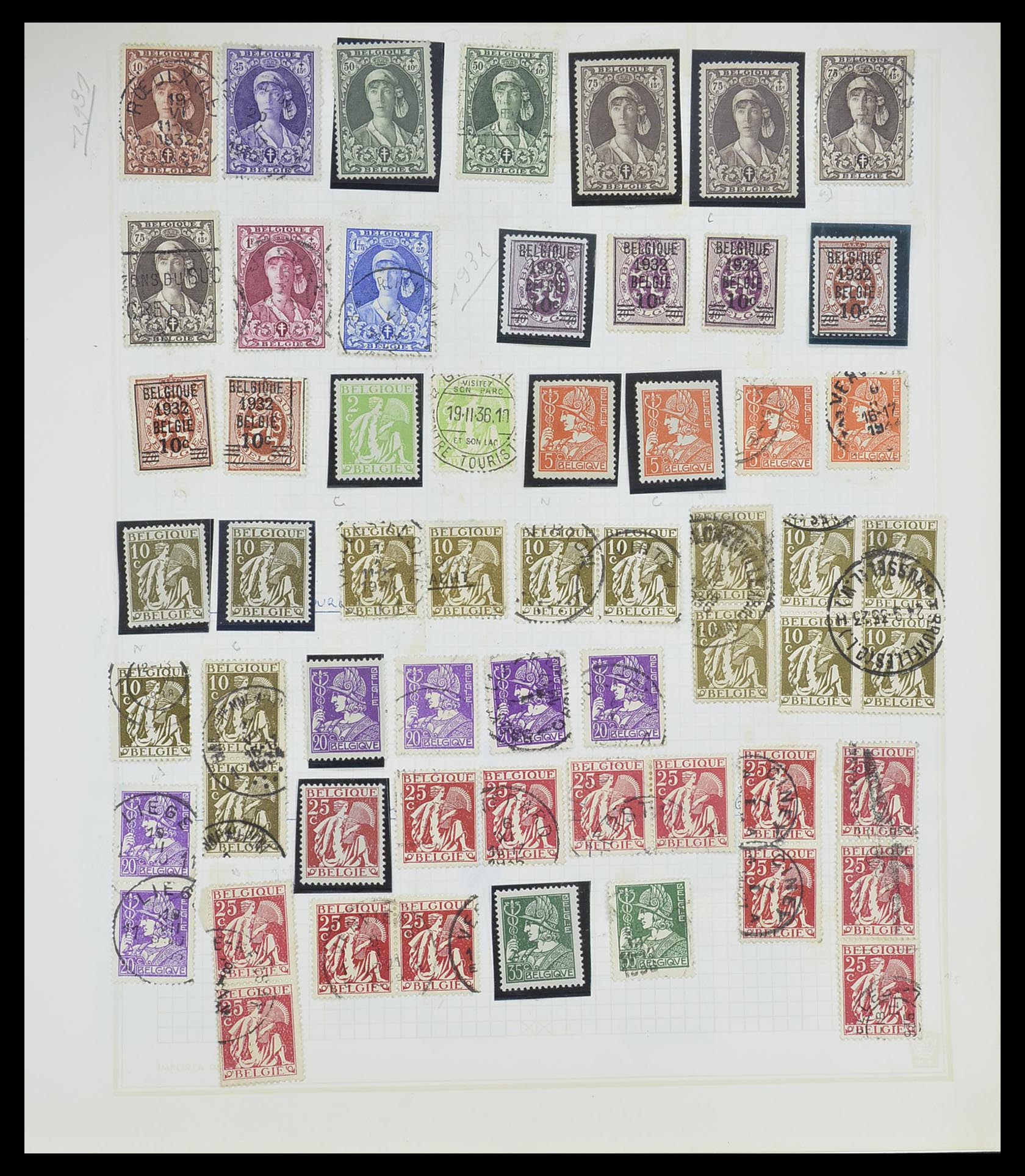 33527 018 - Postzegelverzameling 33527 Wereld 1880-1960.