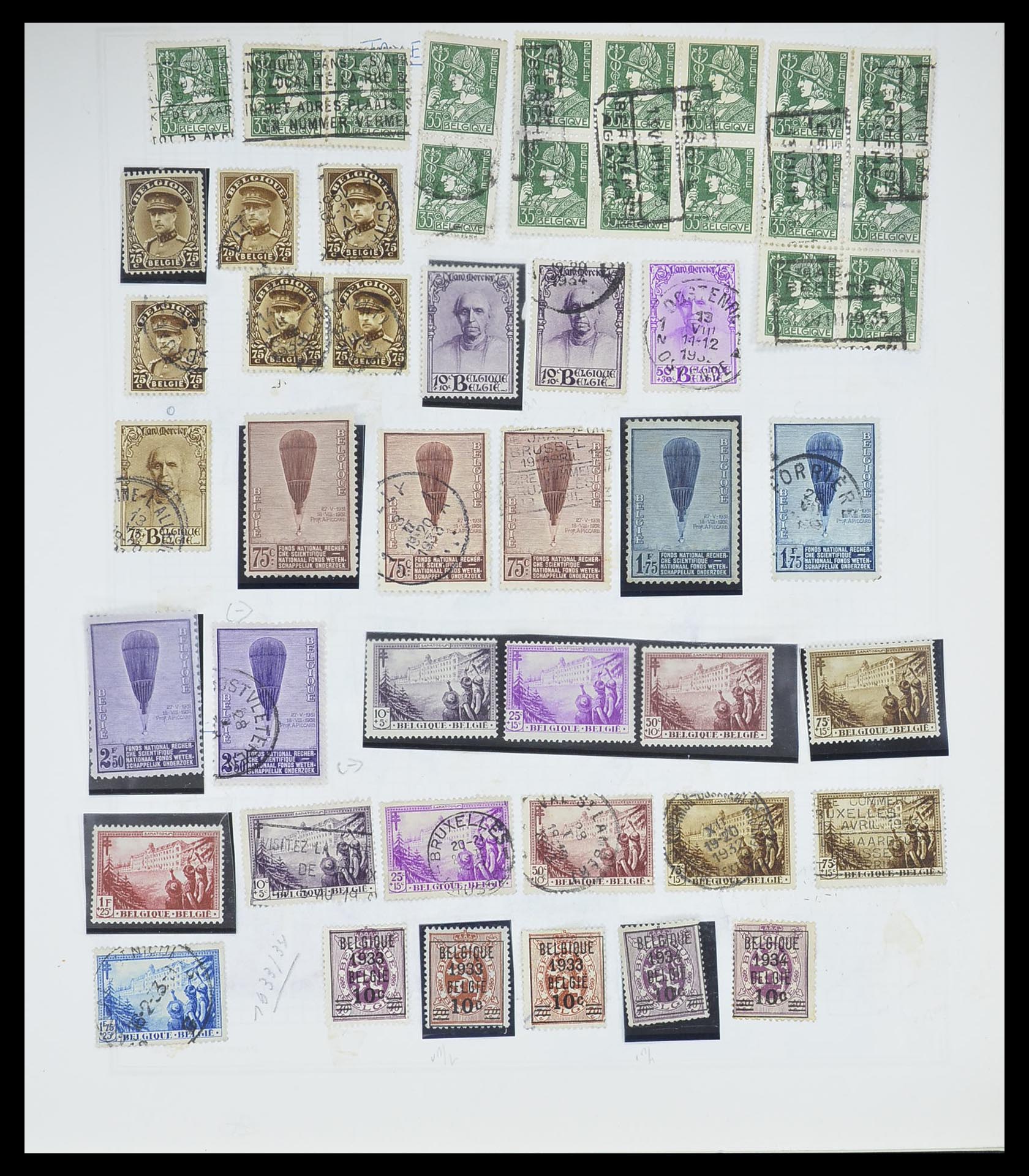 33527 019 - Postzegelverzameling 33527 Wereld 1880-1960.