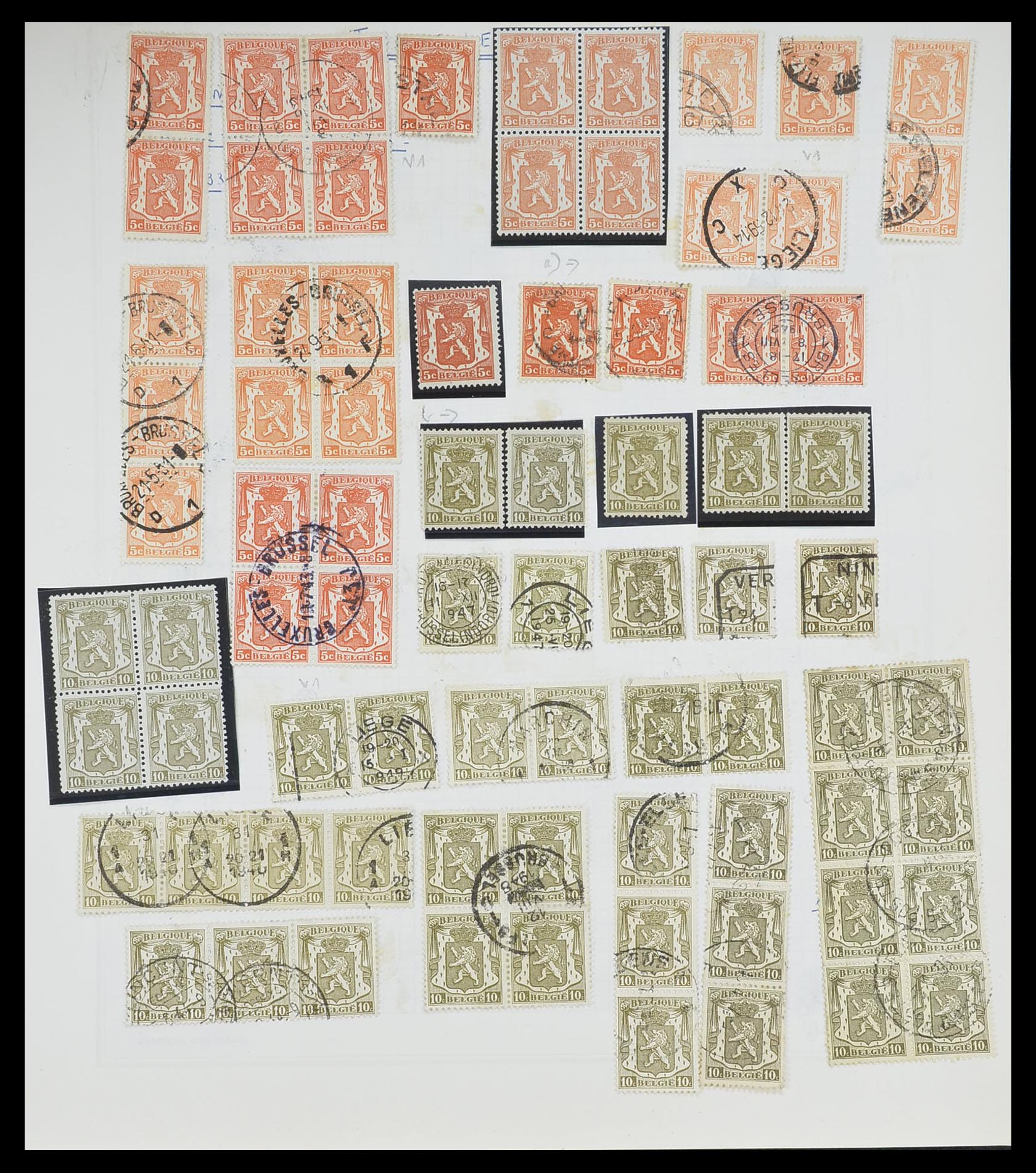 33527 024 - Postzegelverzameling 33527 Wereld 1880-1960.