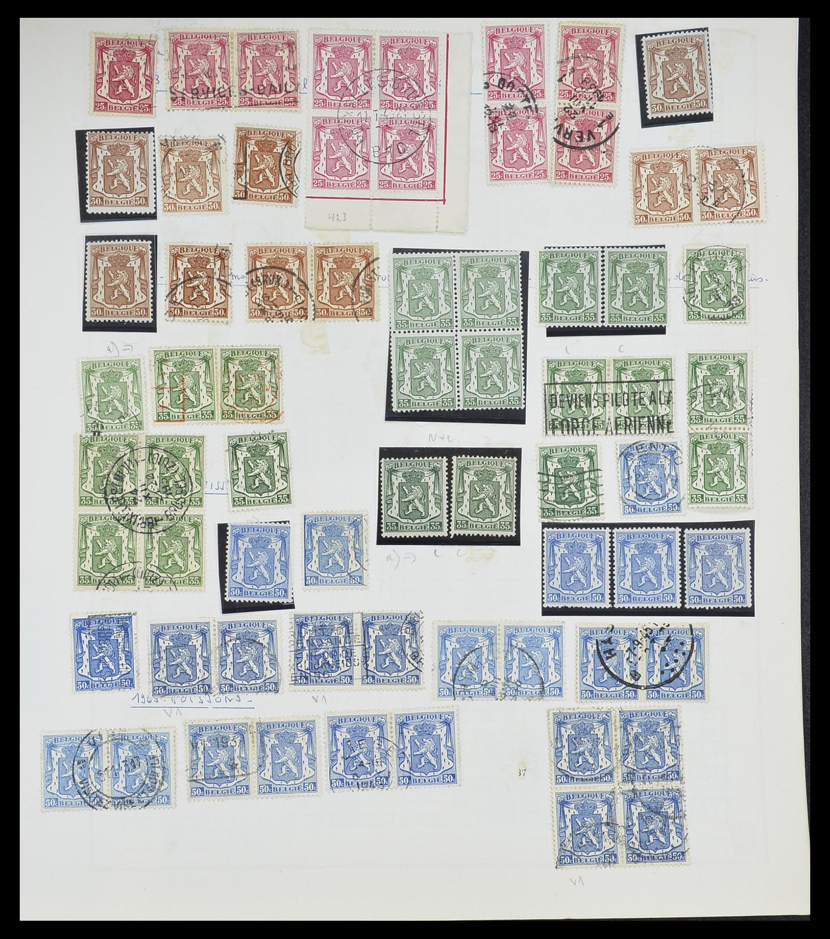 33527 026 - Postzegelverzameling 33527 Wereld 1880-1960.