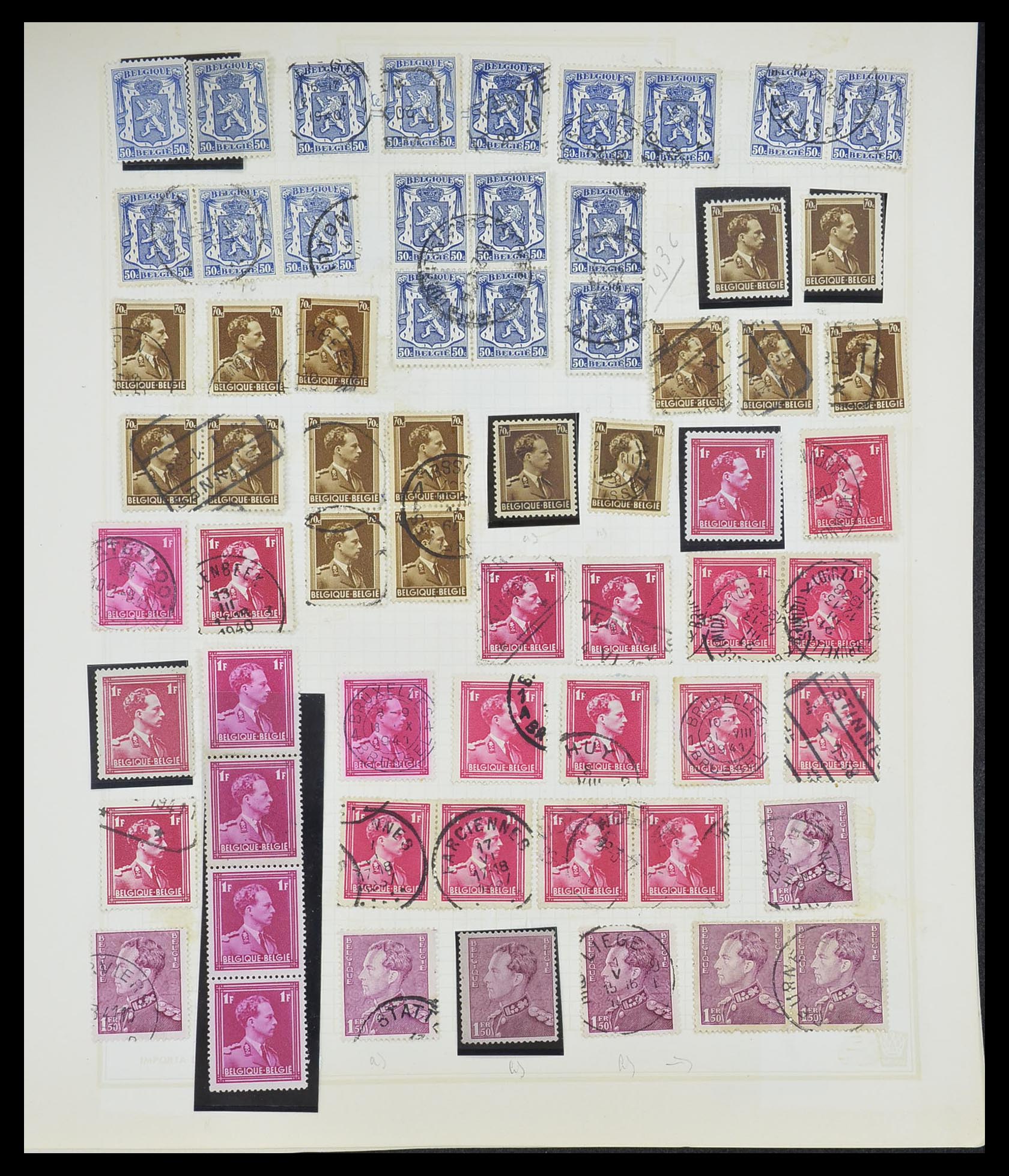 33527 027 - Postzegelverzameling 33527 Wereld 1880-1960.
