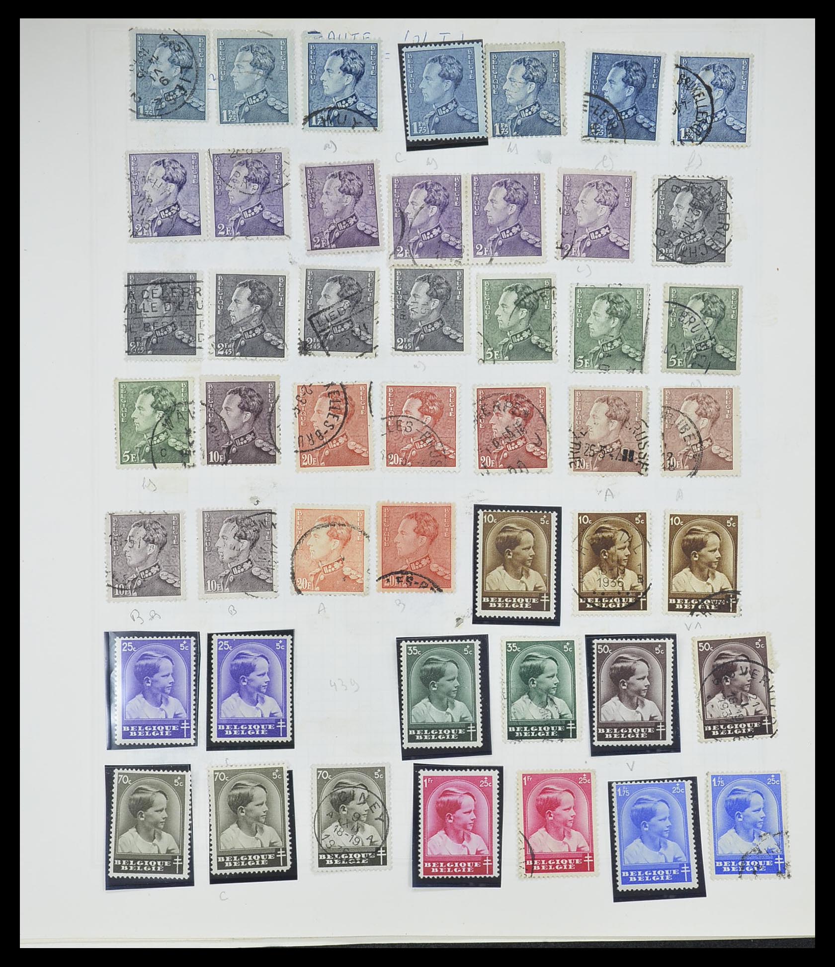 33527 028 - Postzegelverzameling 33527 Wereld 1880-1960.