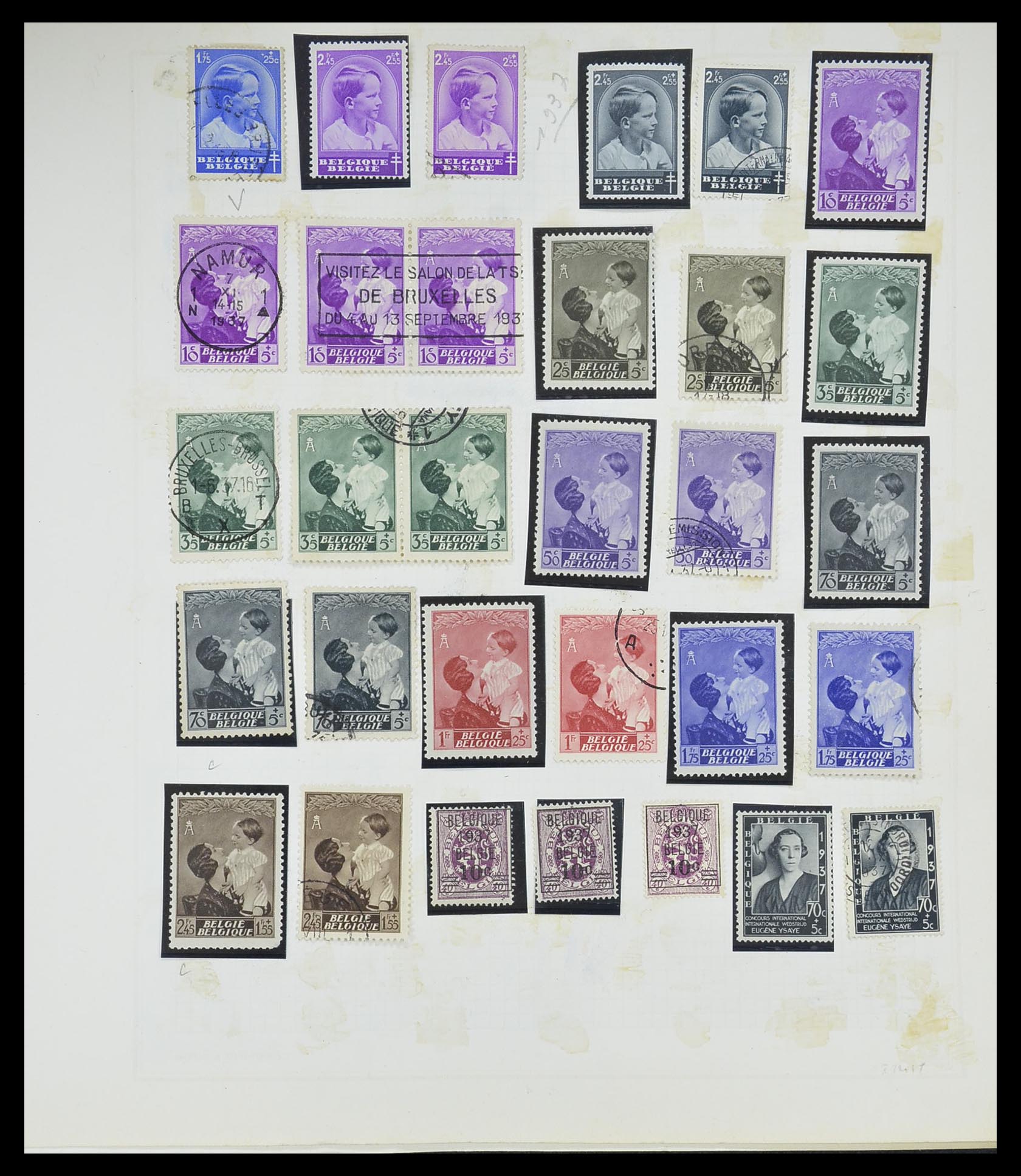33527 029 - Postzegelverzameling 33527 Wereld 1880-1960.