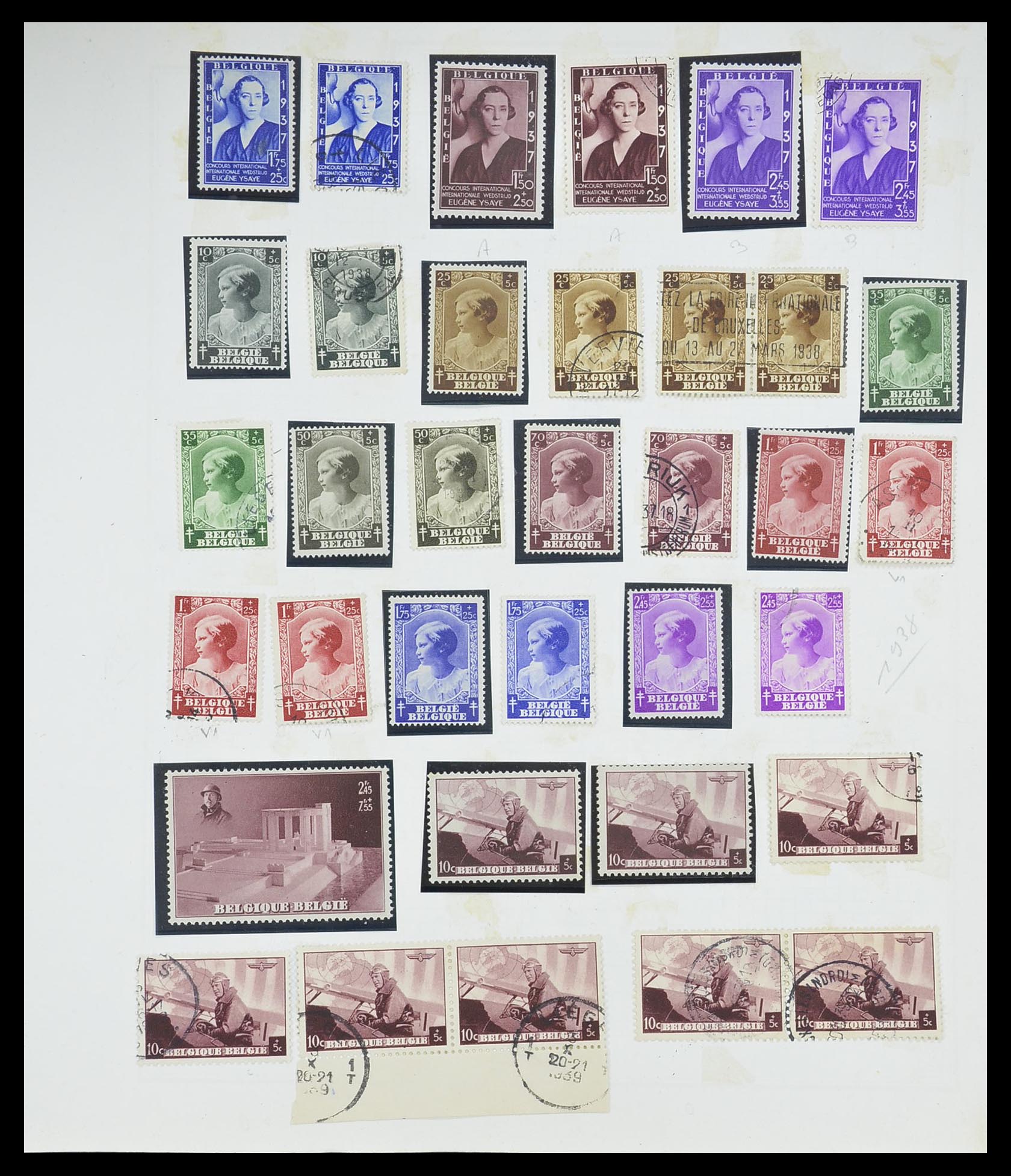 33527 030 - Postzegelverzameling 33527 Wereld 1880-1960.