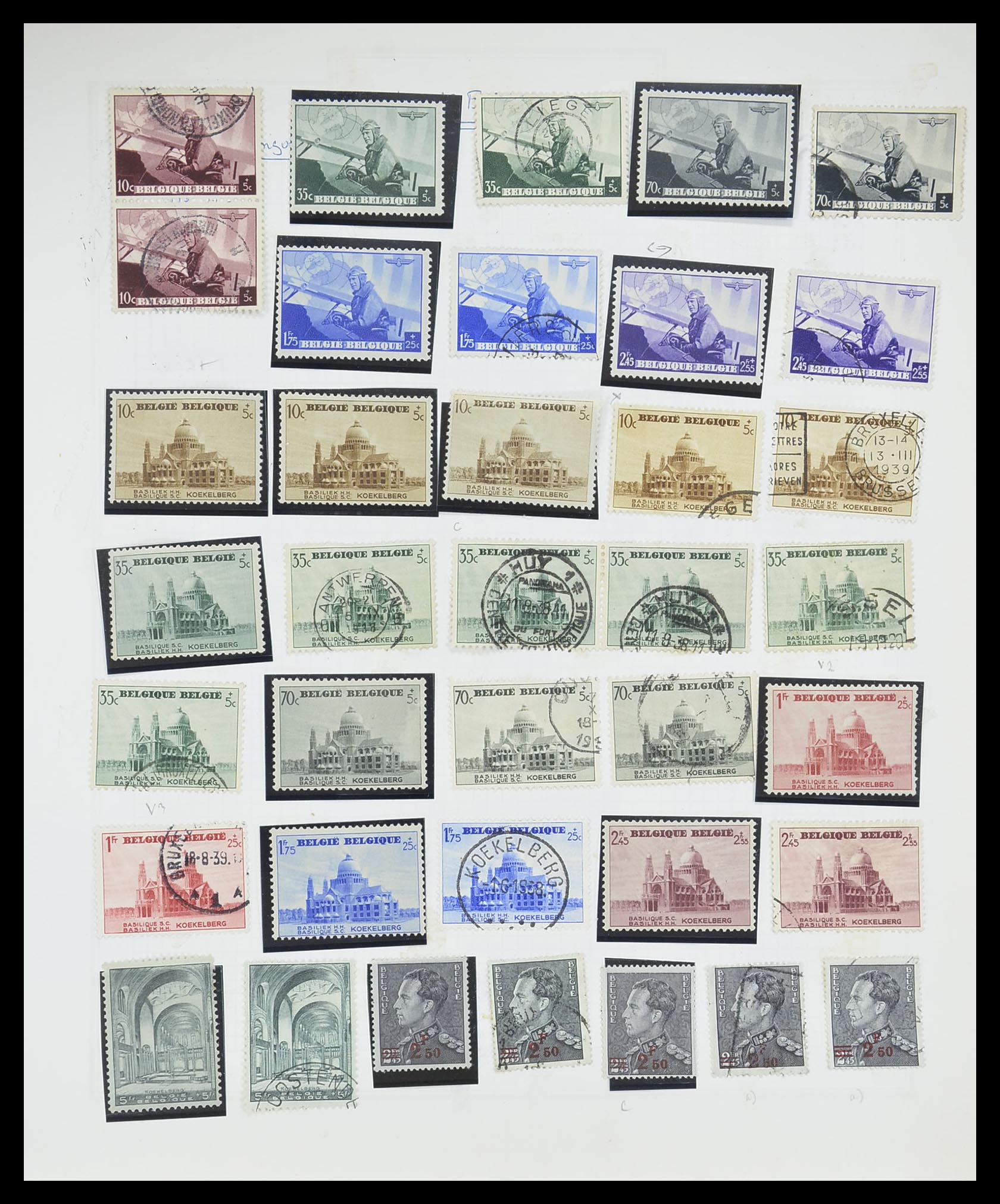33527 031 - Postzegelverzameling 33527 Wereld 1880-1960.
