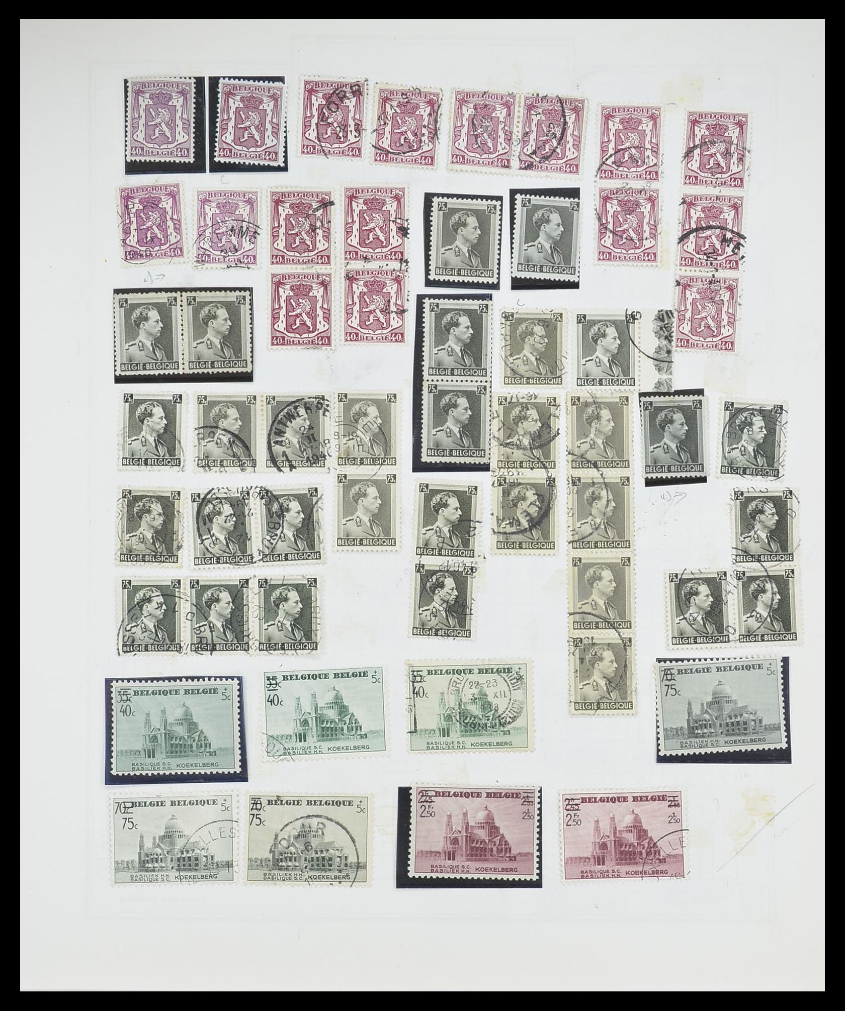 33527 032 - Postzegelverzameling 33527 Wereld 1880-1960.