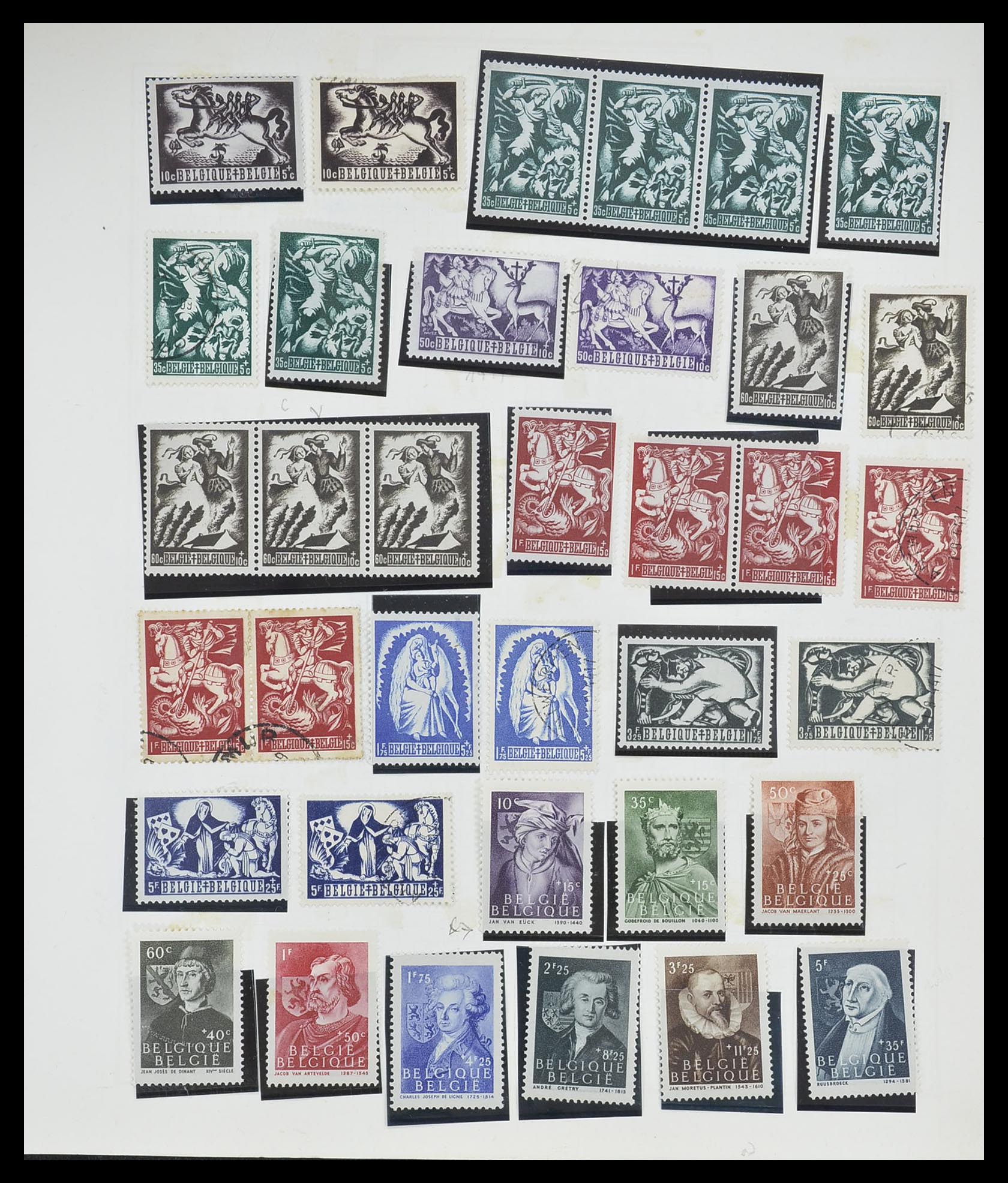 33527 046 - Postzegelverzameling 33527 Wereld 1880-1960.