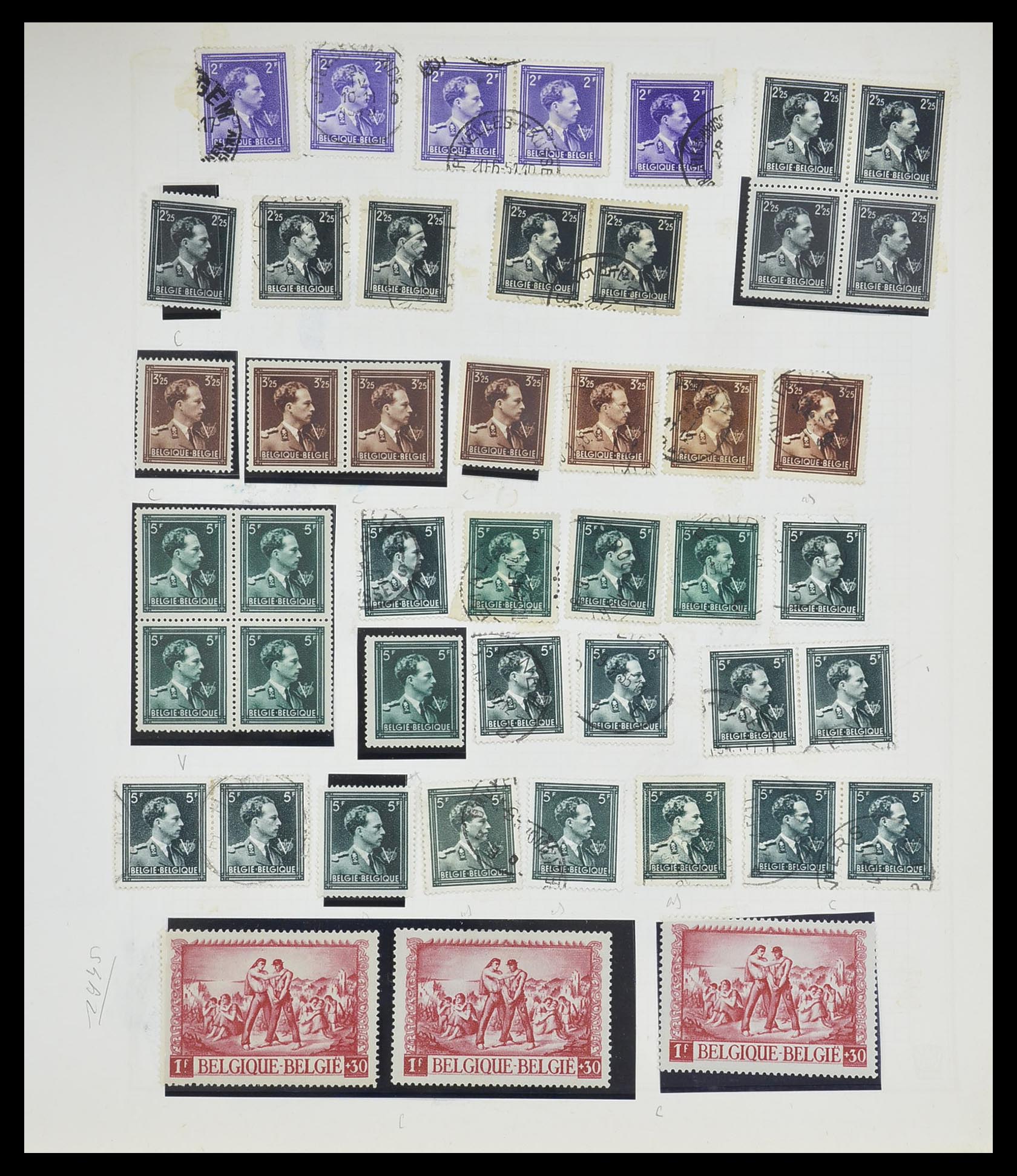 33527 051 - Postzegelverzameling 33527 Wereld 1880-1960.