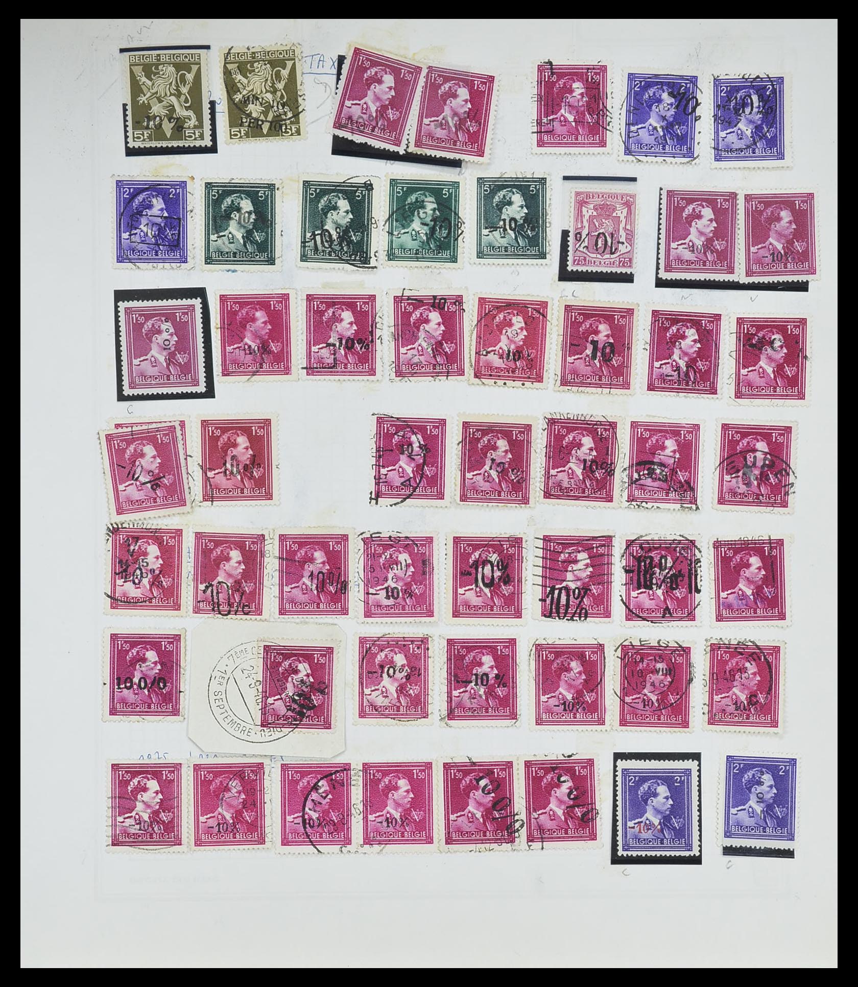 33527 055 - Postzegelverzameling 33527 Wereld 1880-1960.