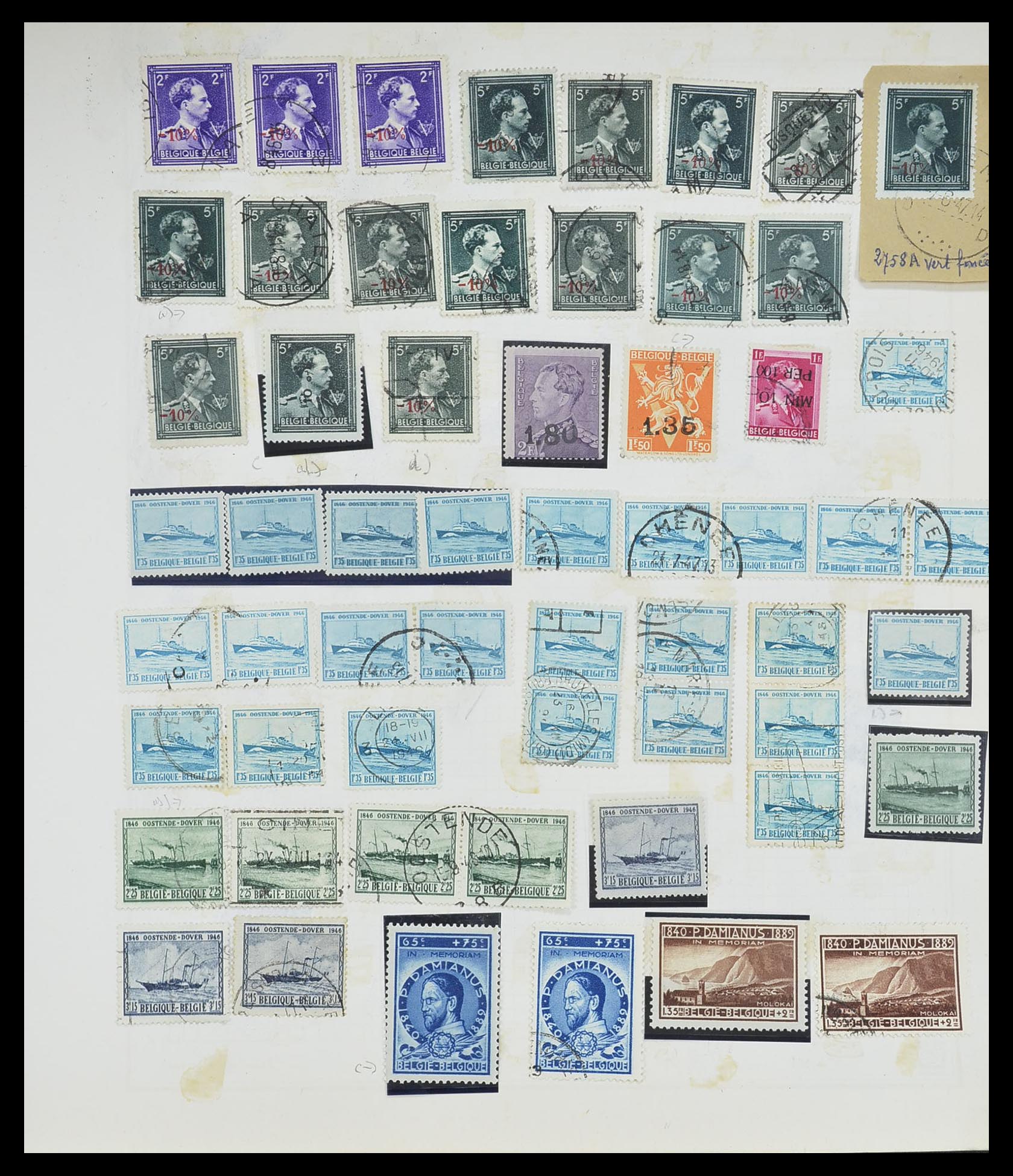 33527 056 - Postzegelverzameling 33527 Wereld 1880-1960.