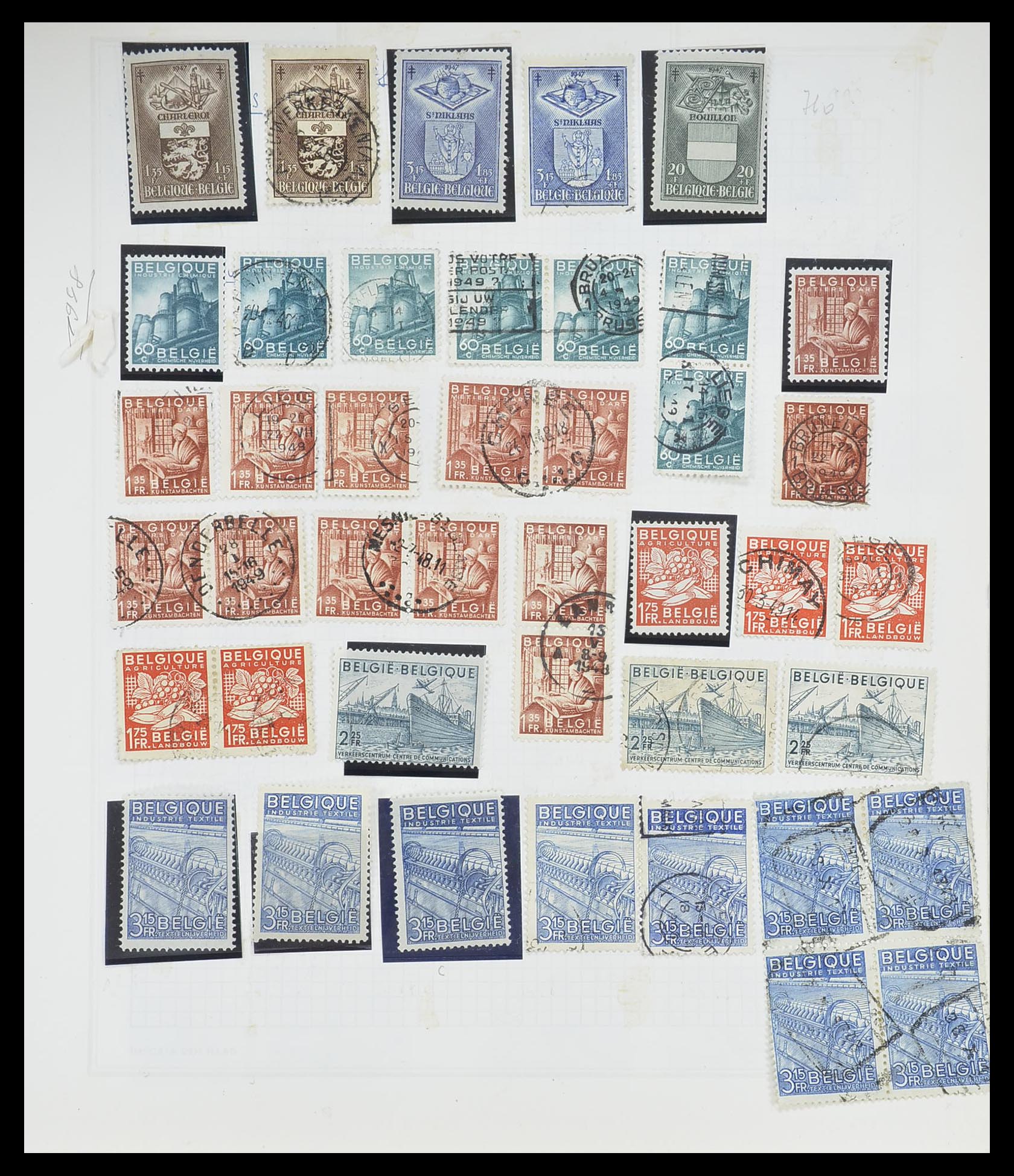 33527 057 - Postzegelverzameling 33527 Wereld 1880-1960.