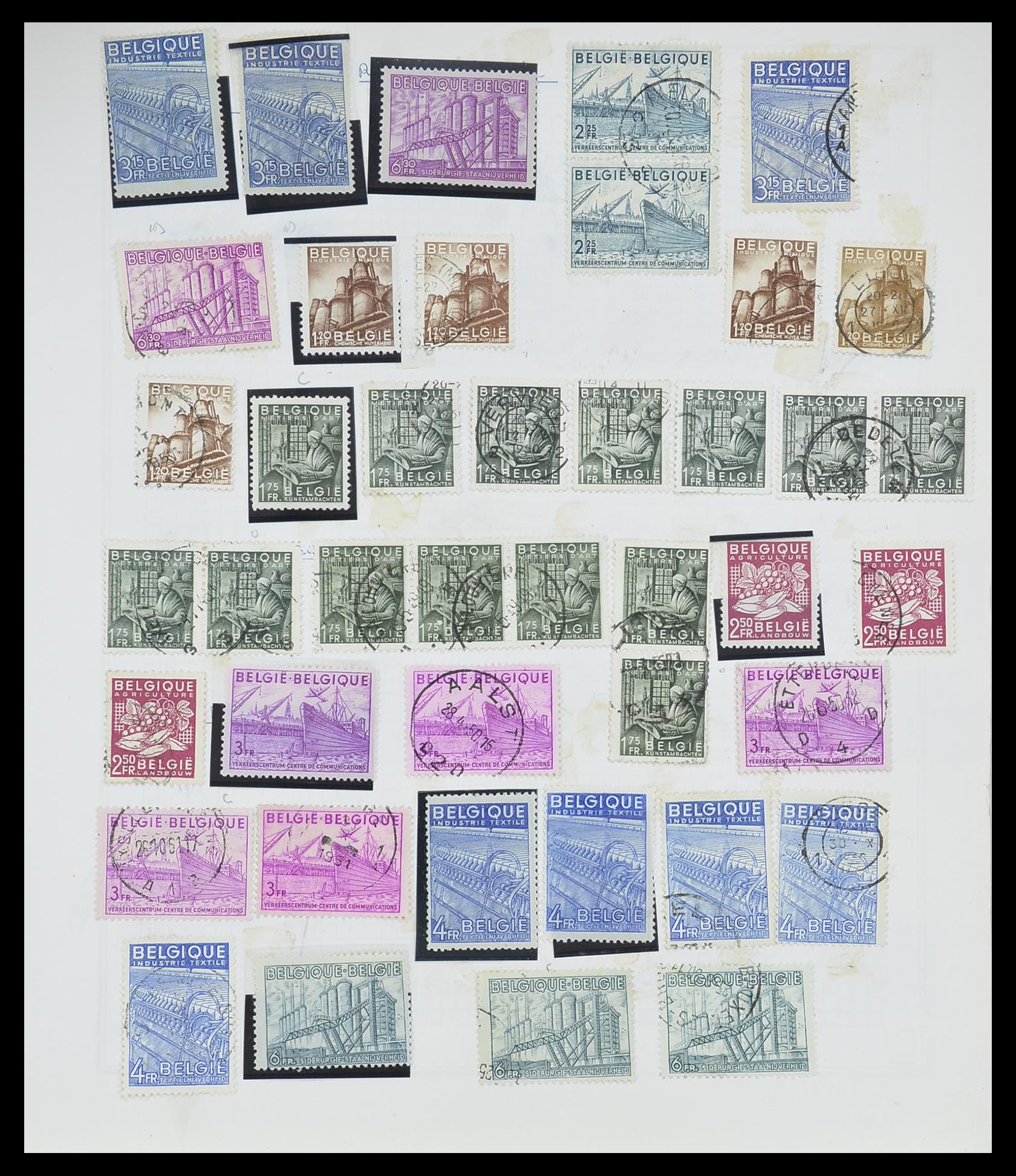 33527 058 - Postzegelverzameling 33527 Wereld 1880-1960.