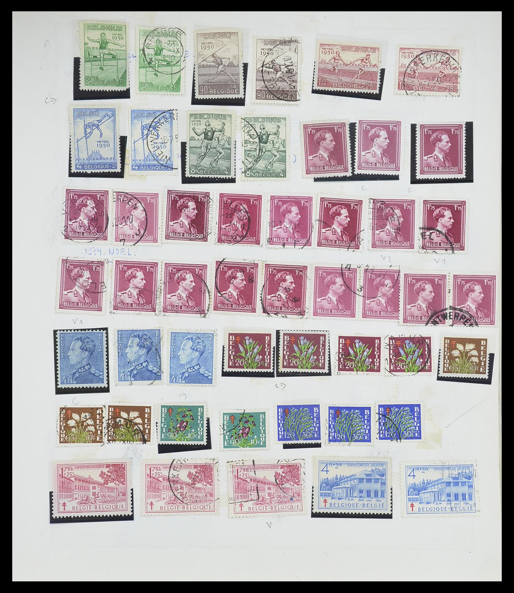 33527 059 - Postzegelverzameling 33527 Wereld 1880-1960.