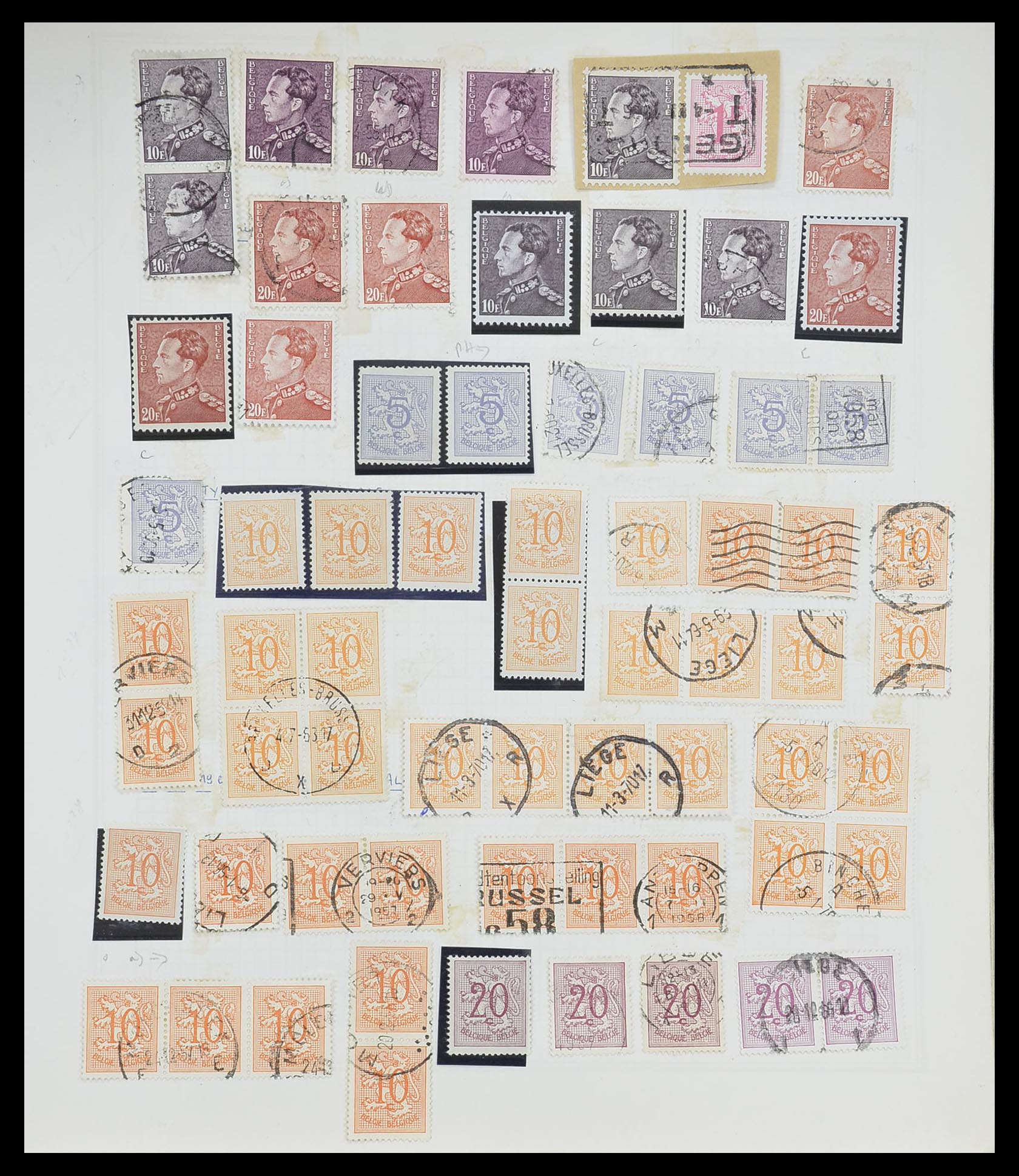 33527 061 - Postzegelverzameling 33527 Wereld 1880-1960.