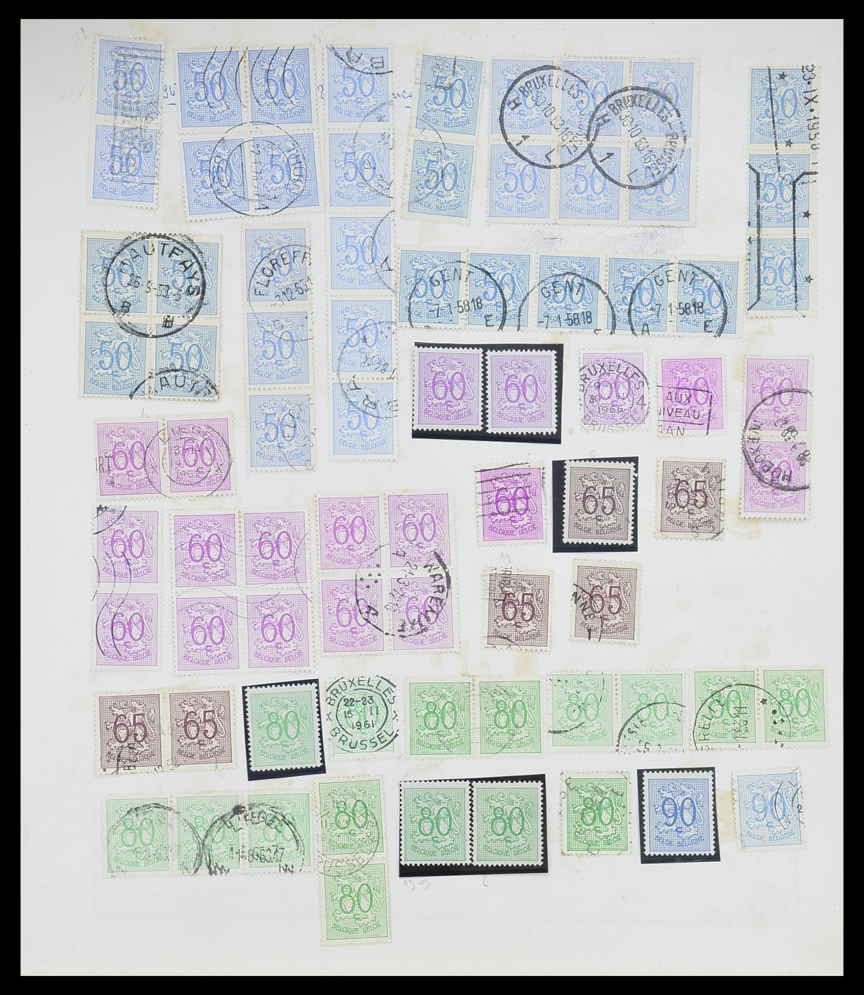 33527 064 - Postzegelverzameling 33527 Wereld 1880-1960.