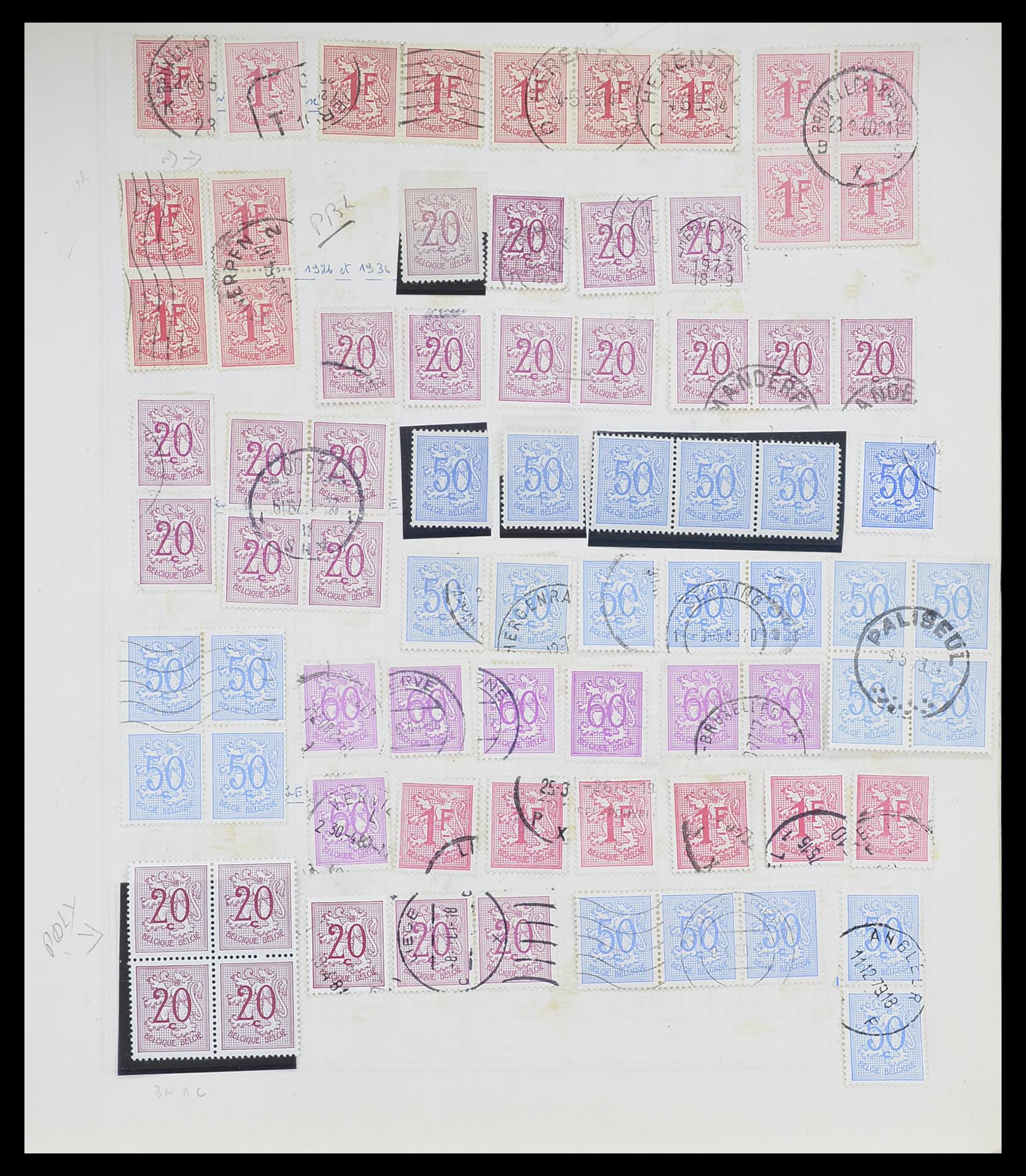 33527 066 - Postzegelverzameling 33527 Wereld 1880-1960.