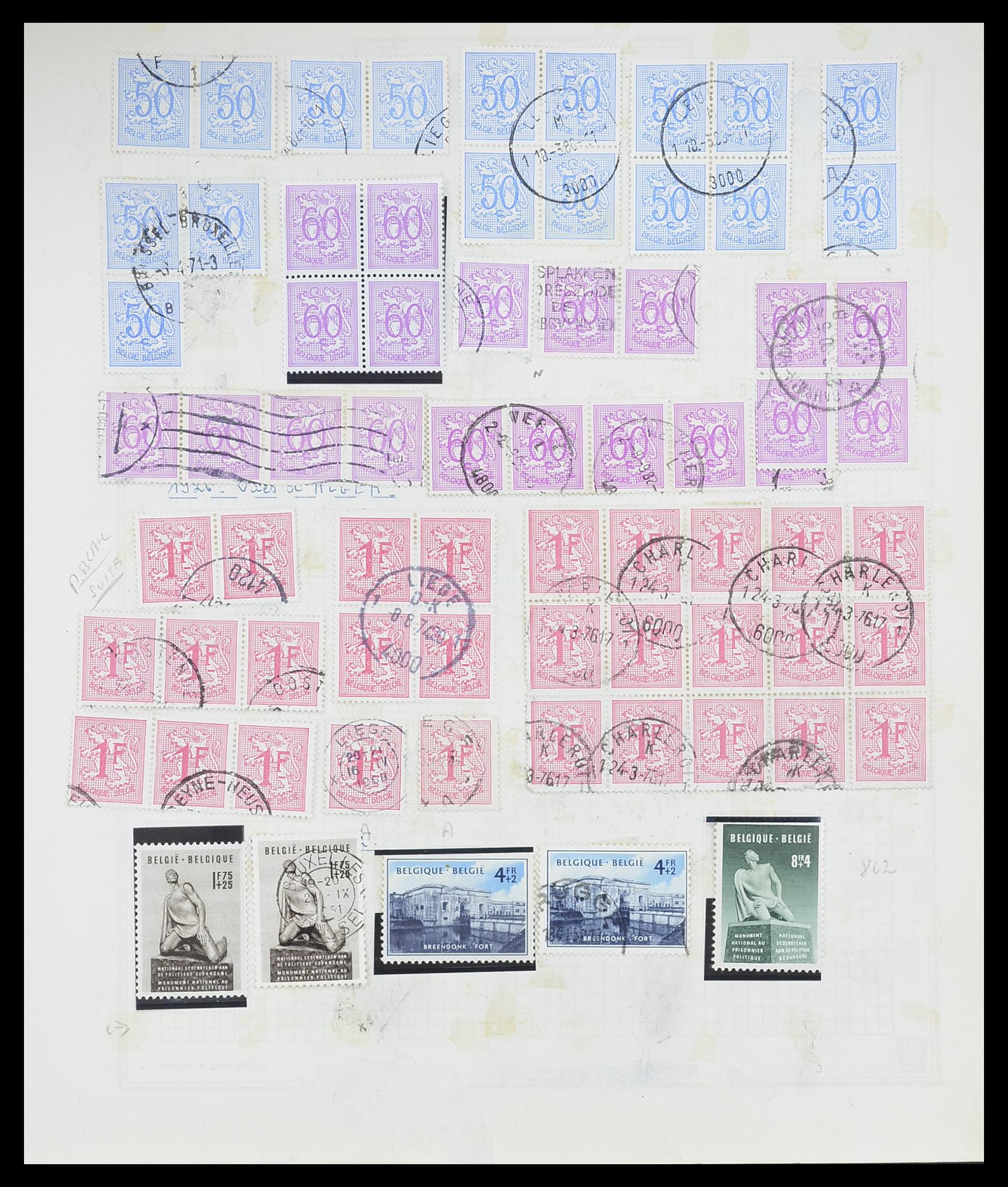 33527 067 - Postzegelverzameling 33527 Wereld 1880-1960.