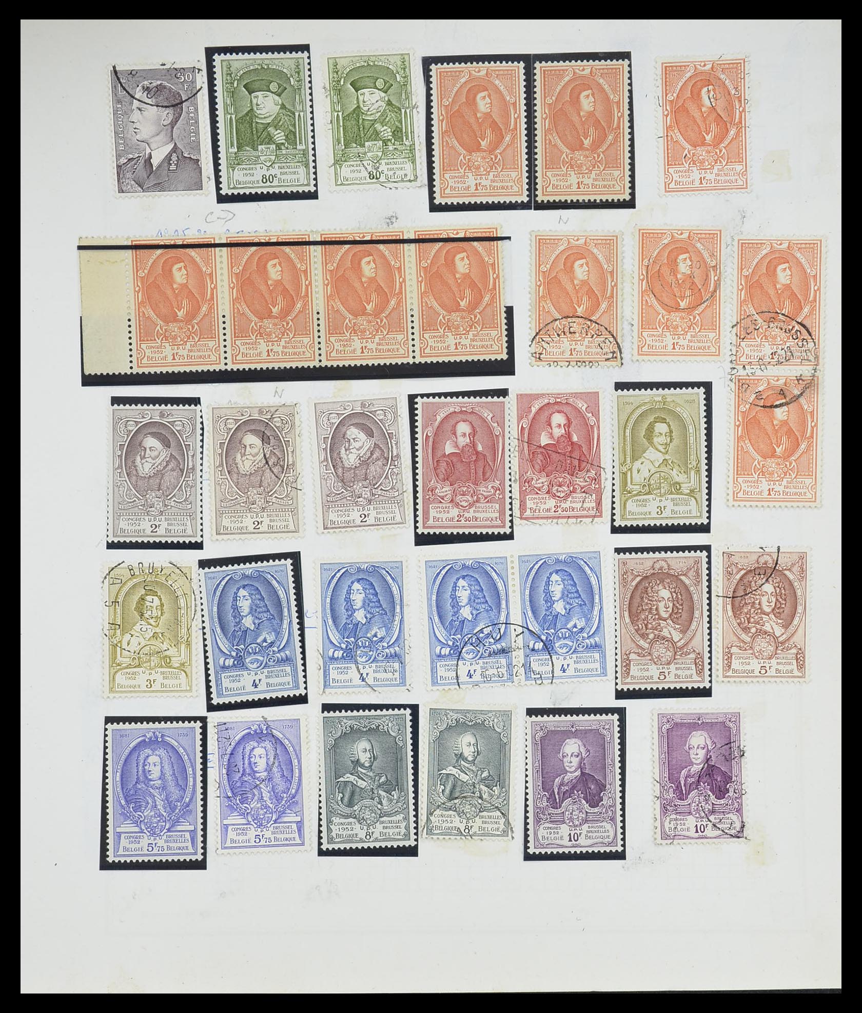 33527 069 - Postzegelverzameling 33527 Wereld 1880-1960.