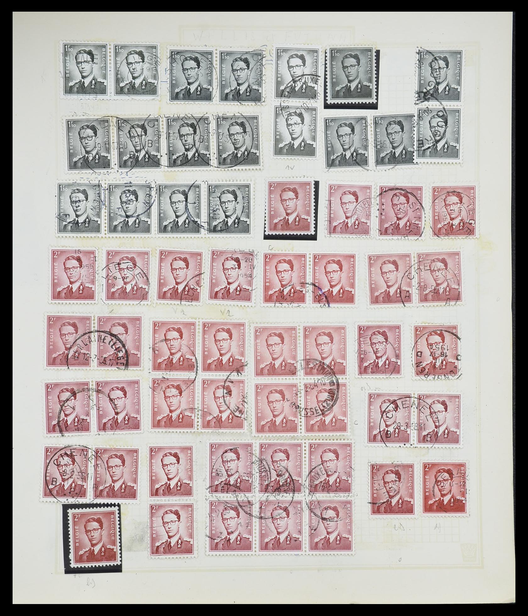33527 072 - Postzegelverzameling 33527 Wereld 1880-1960.
