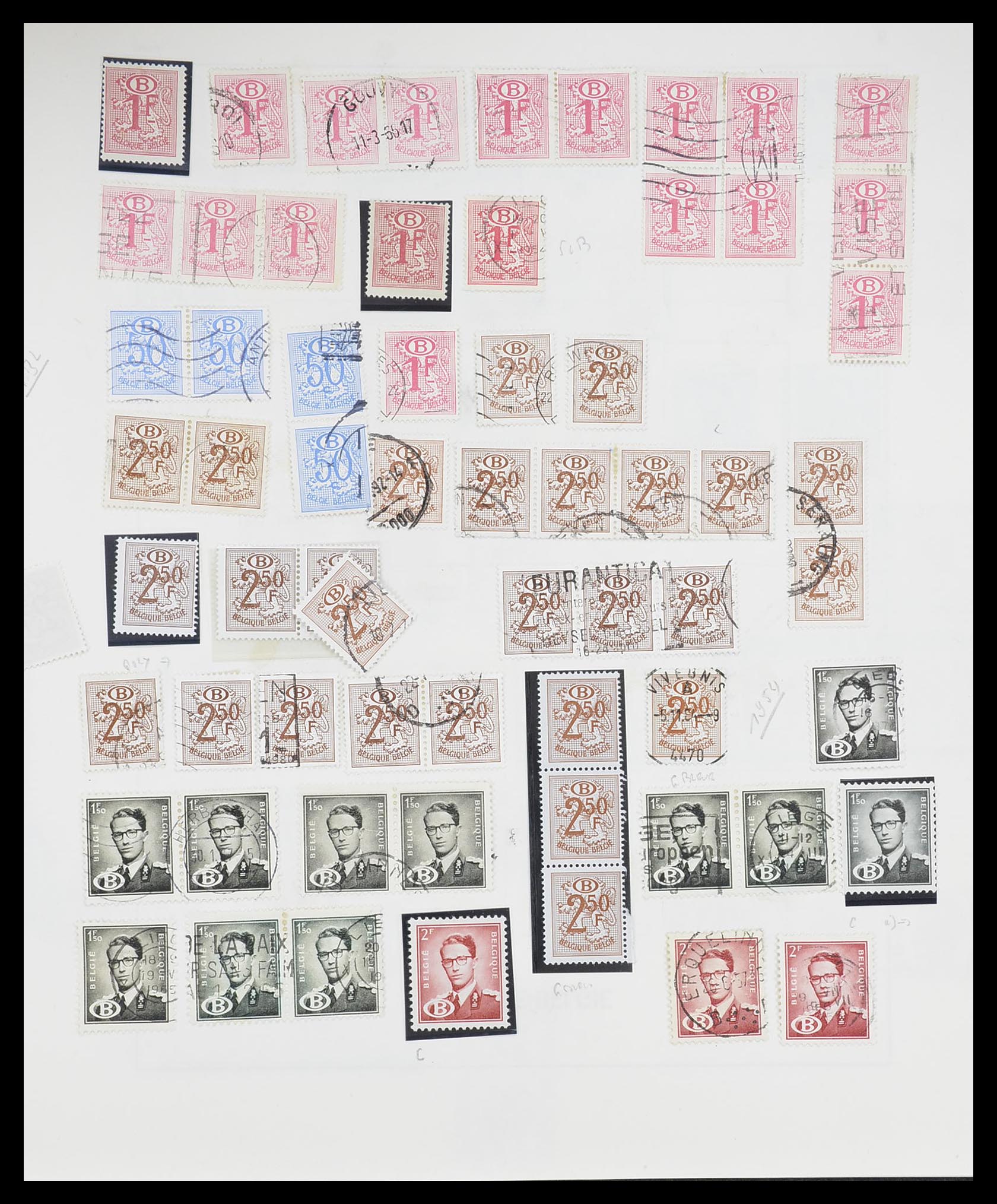 33527 076 - Postzegelverzameling 33527 Wereld 1880-1960.