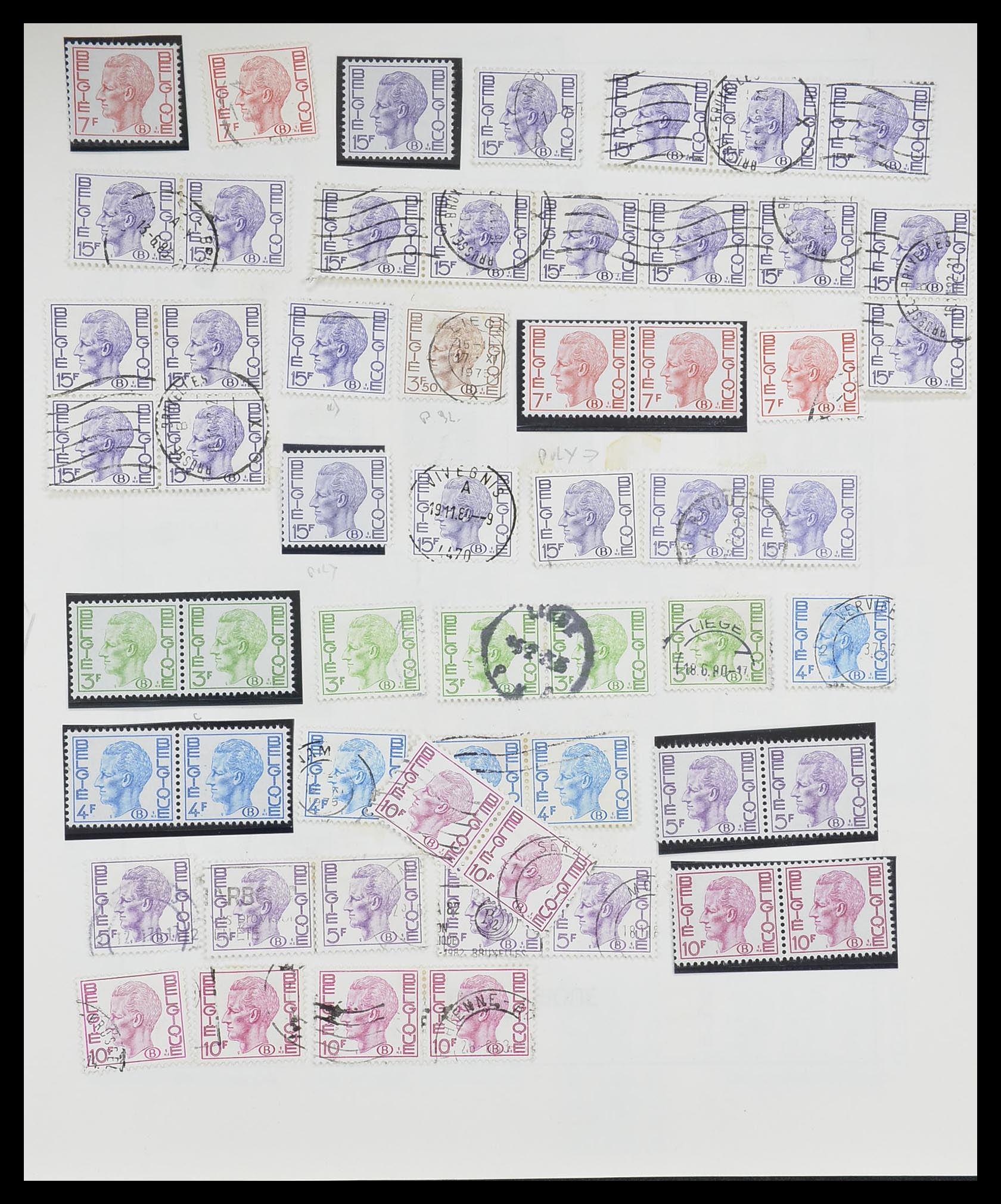 33527 078 - Postzegelverzameling 33527 Wereld 1880-1960.