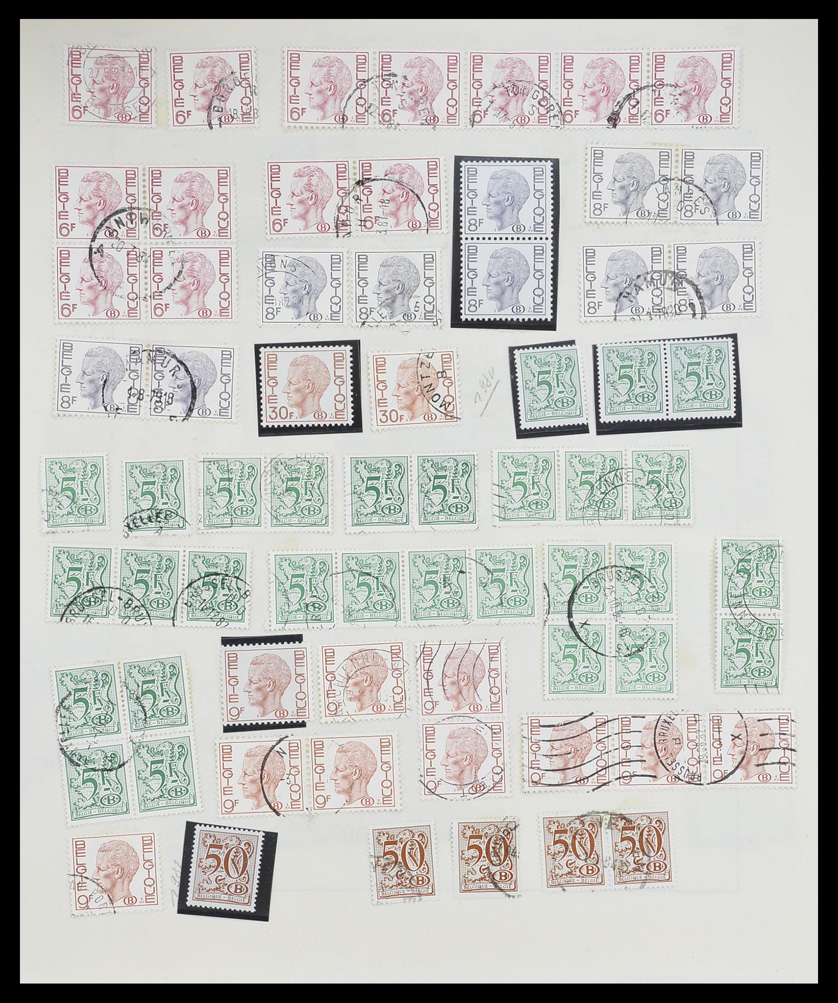 33527 081 - Postzegelverzameling 33527 Wereld 1880-1960.