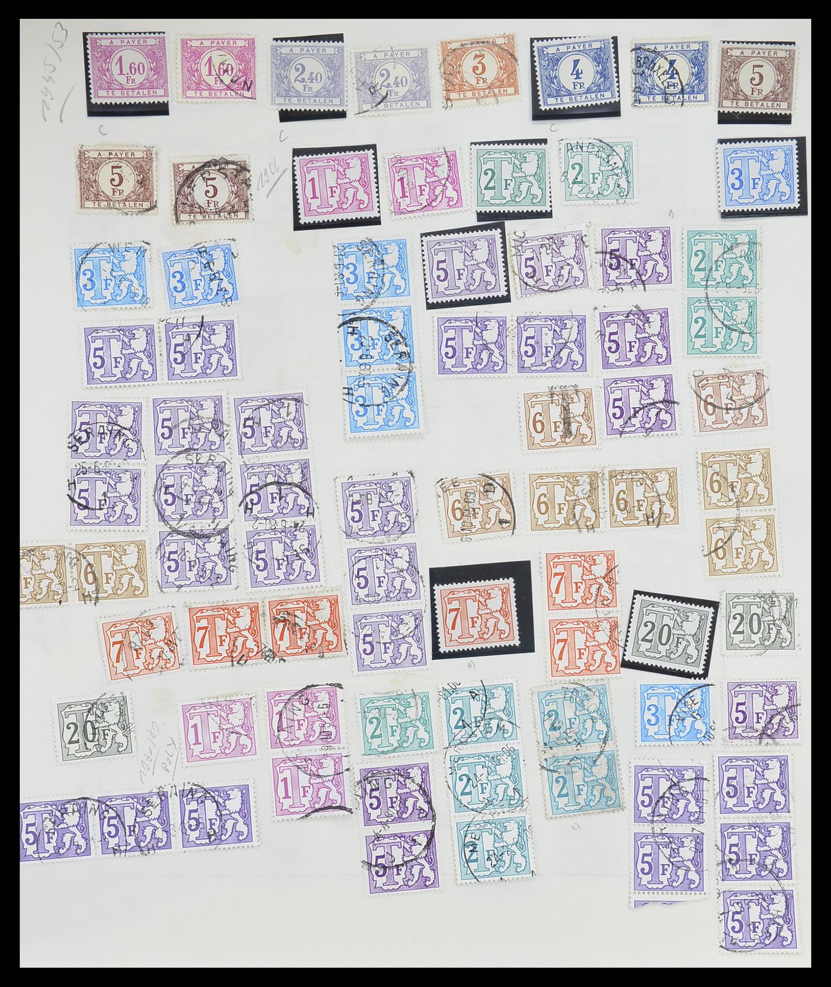 33527 083 - Postzegelverzameling 33527 Wereld 1880-1960.