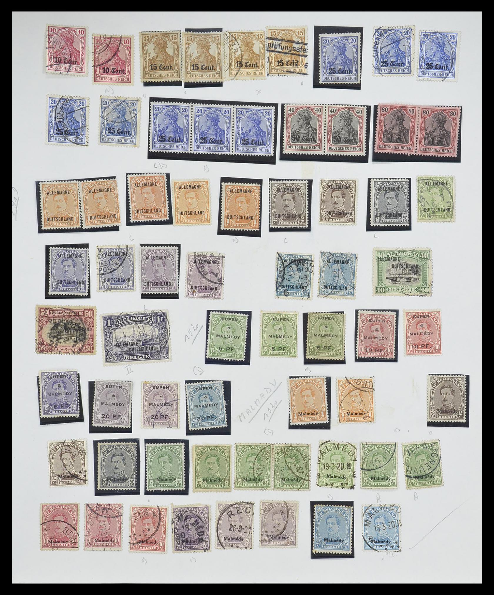 33527 086 - Postzegelverzameling 33527 Wereld 1880-1960.