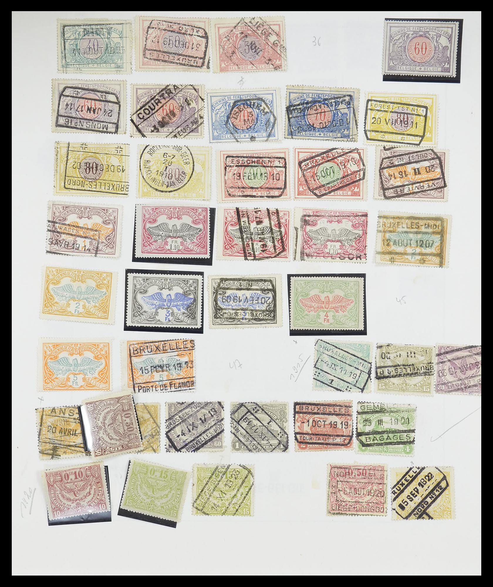 33527 088 - Postzegelverzameling 33527 Wereld 1880-1960.
