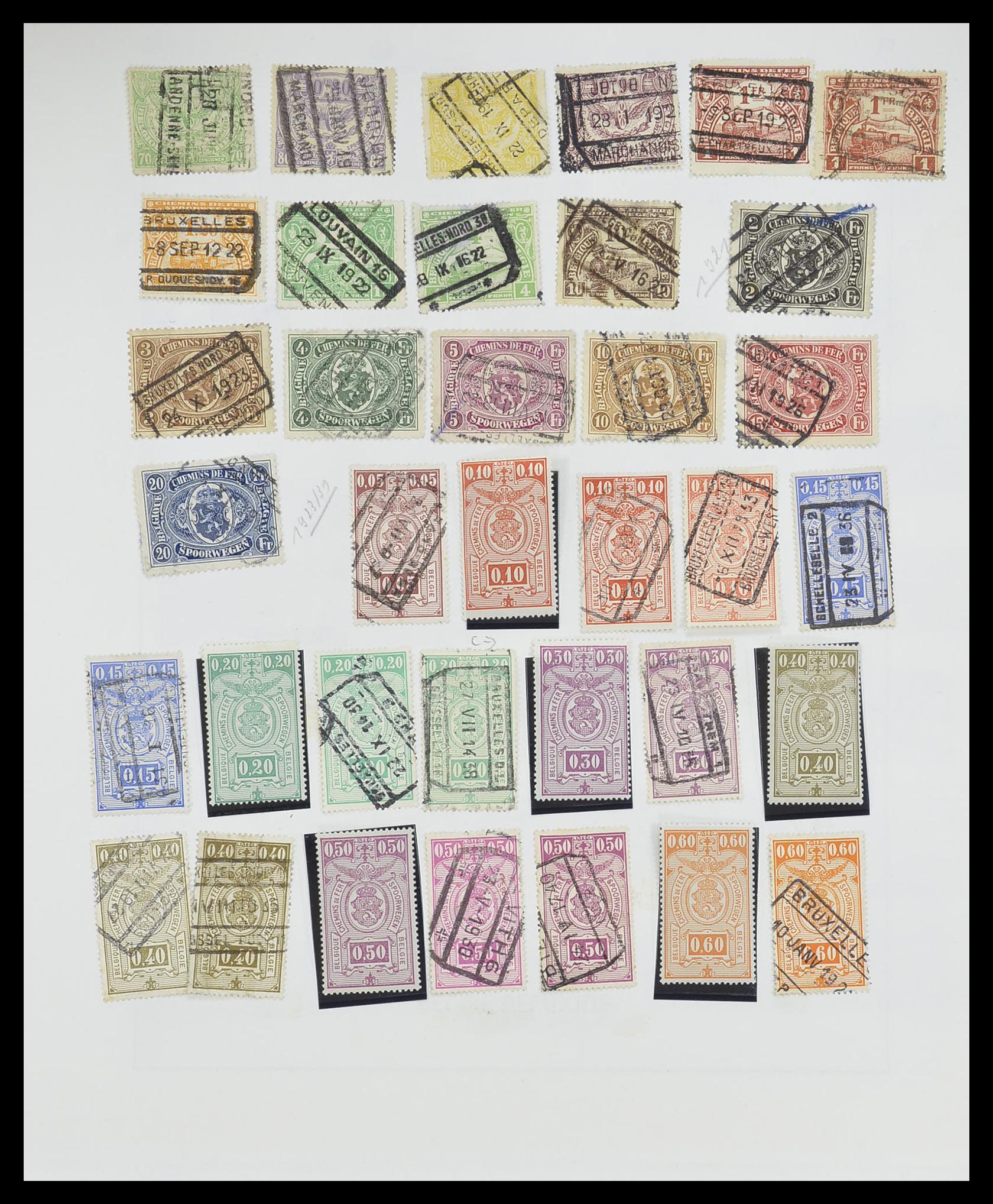 33527 089 - Postzegelverzameling 33527 Wereld 1880-1960.
