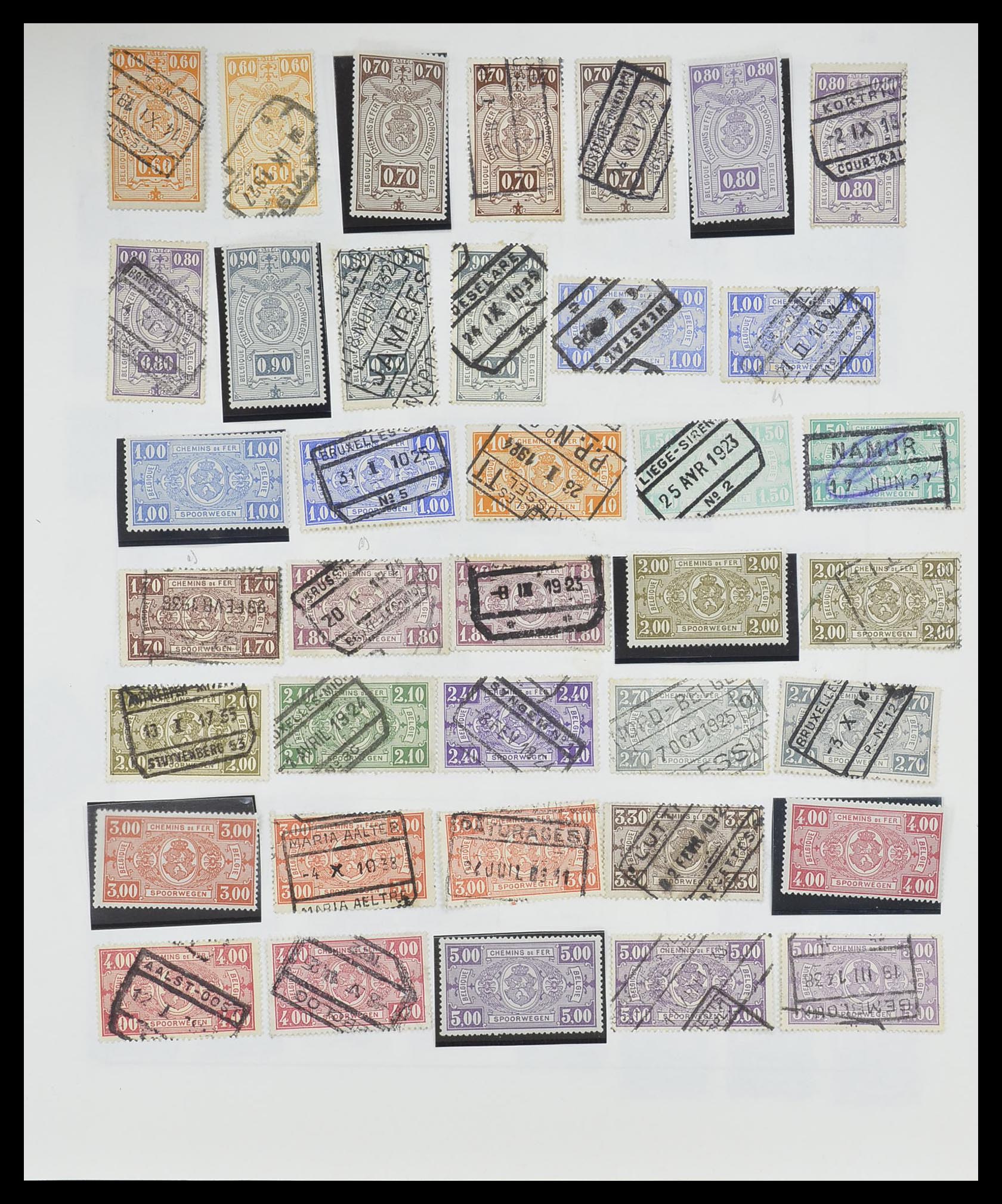 33527 090 - Postzegelverzameling 33527 Wereld 1880-1960.