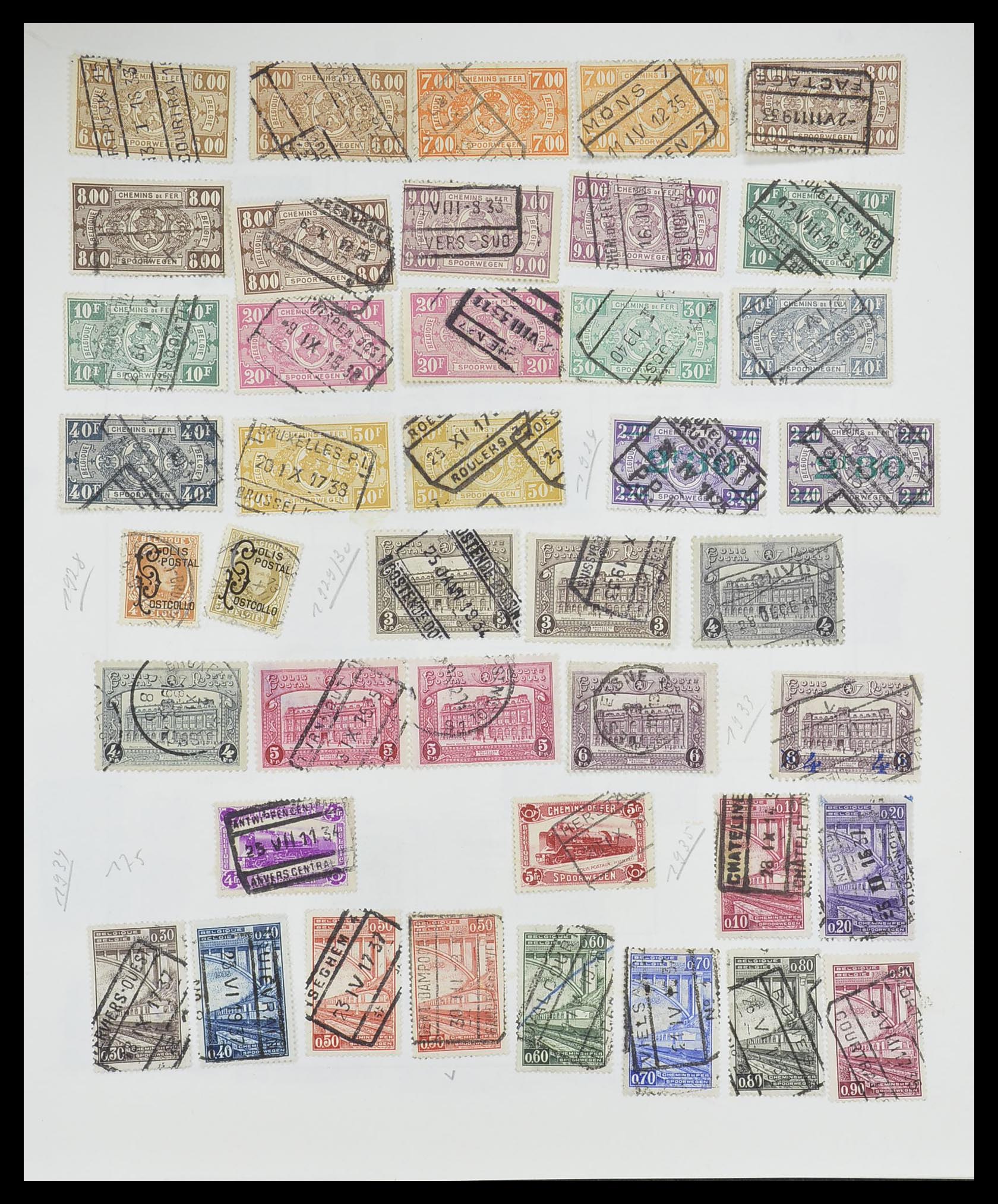33527 091 - Postzegelverzameling 33527 Wereld 1880-1960.