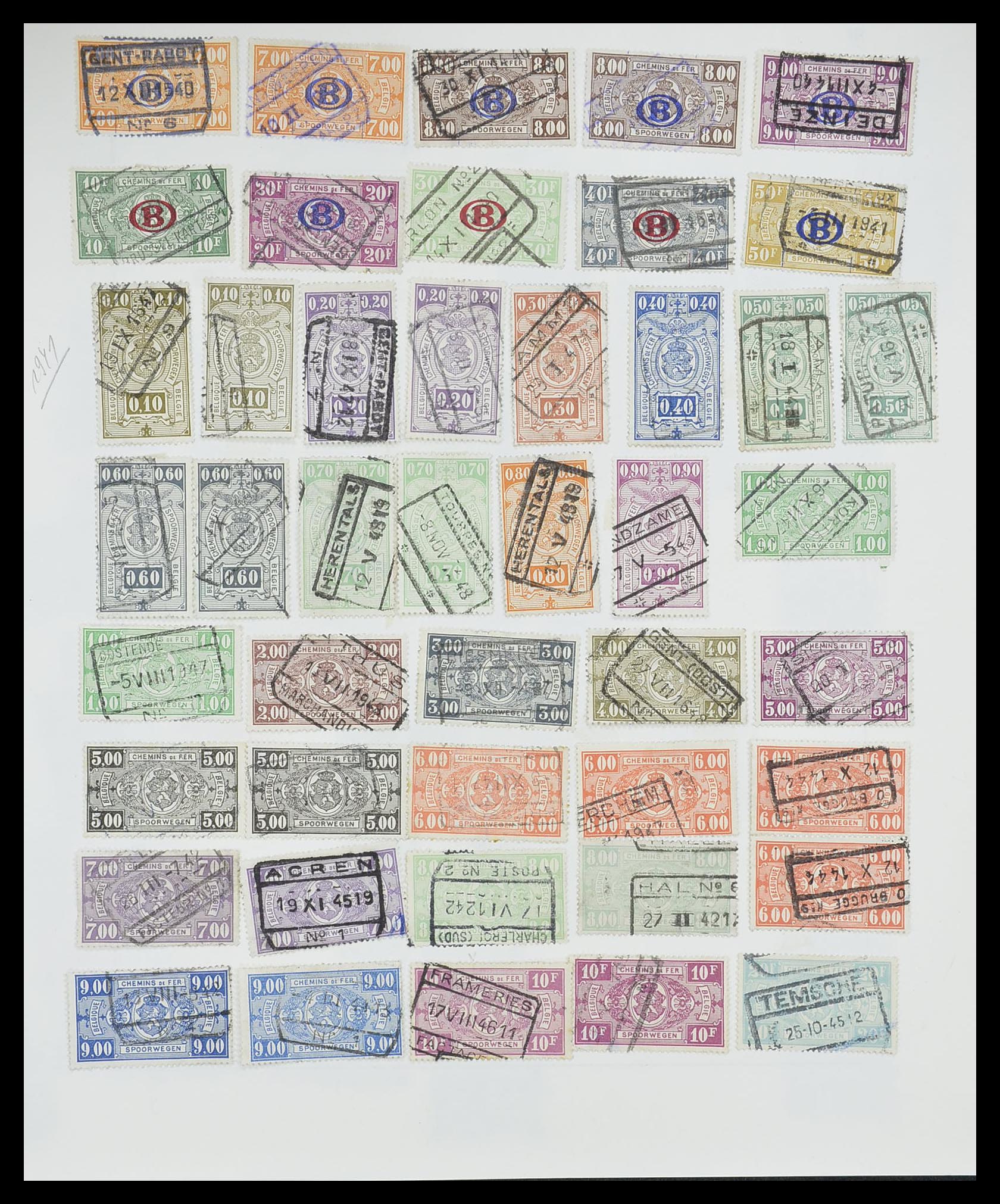 33527 093 - Postzegelverzameling 33527 Wereld 1880-1960.