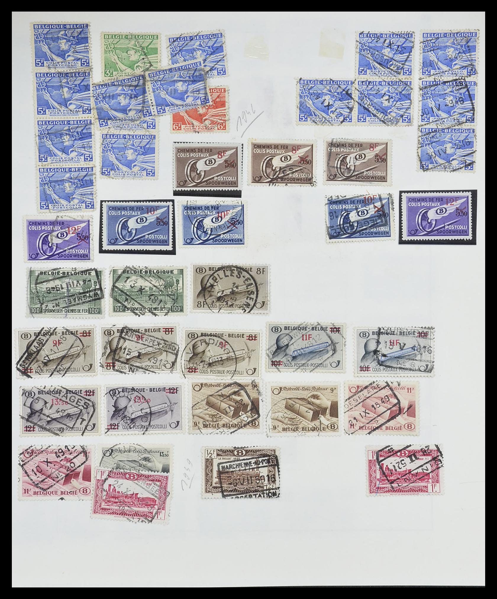 33527 095 - Postzegelverzameling 33527 Wereld 1880-1960.