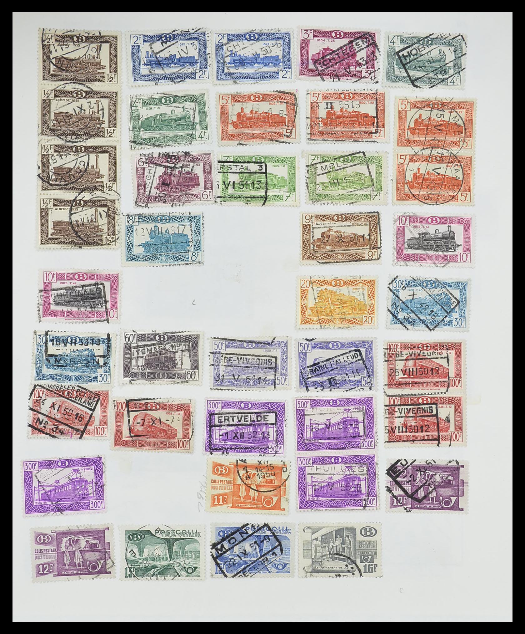 33527 096 - Postzegelverzameling 33527 Wereld 1880-1960.