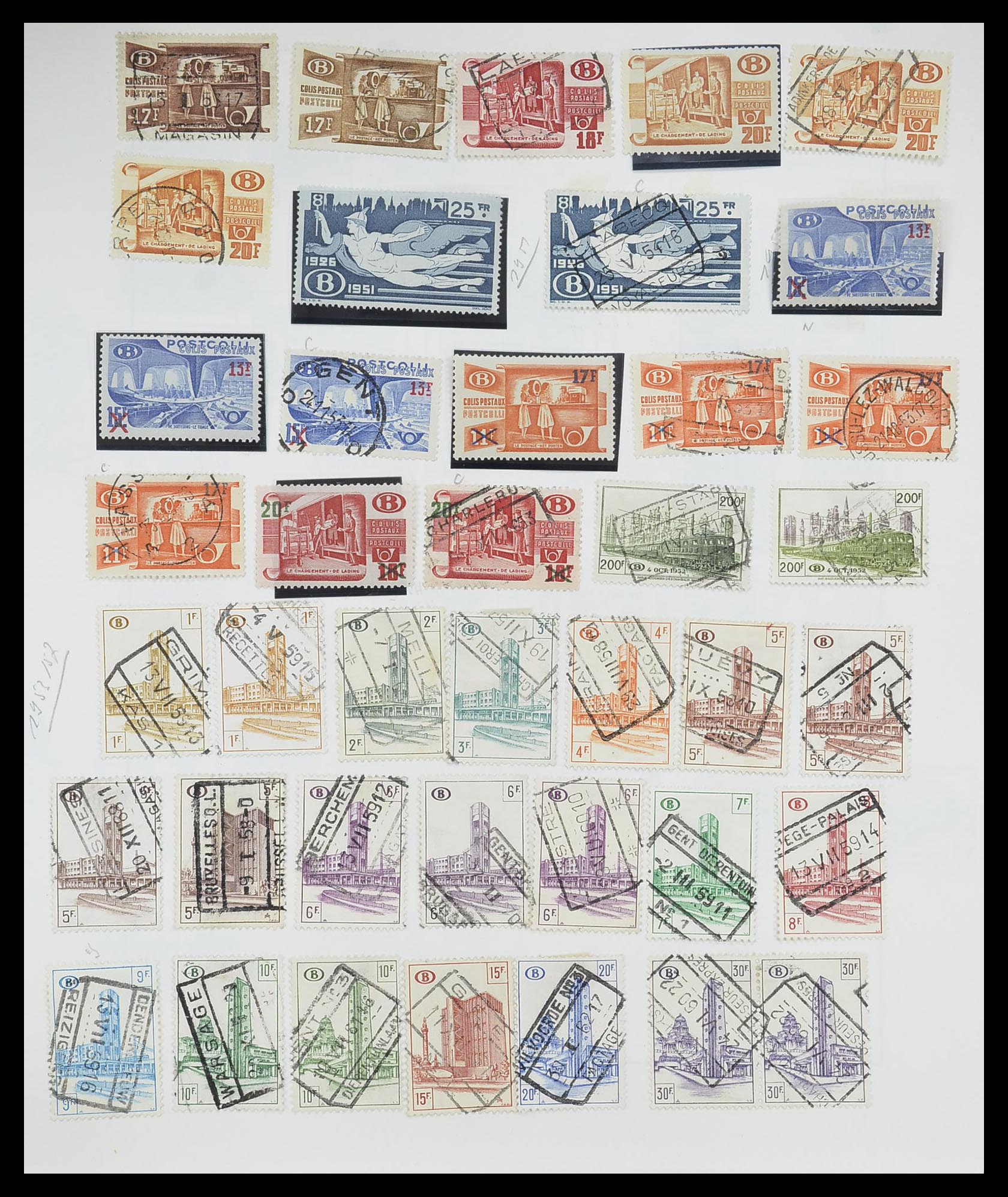 33527 097 - Postzegelverzameling 33527 Wereld 1880-1960.