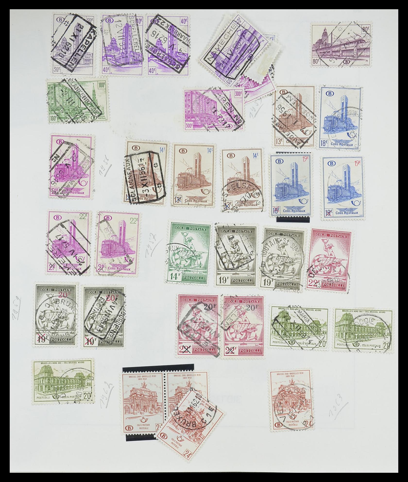 33527 098 - Postzegelverzameling 33527 Wereld 1880-1960.