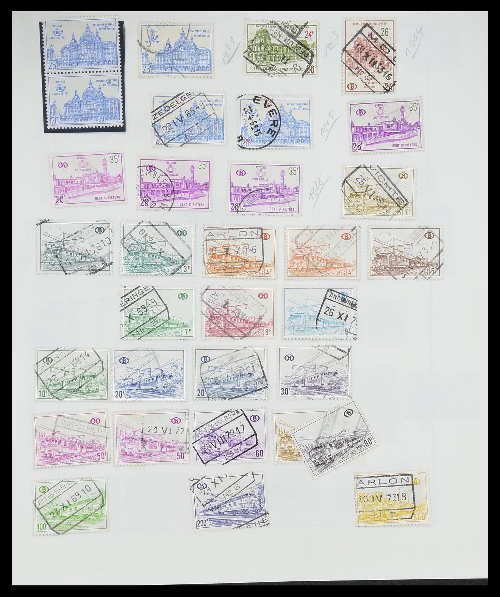 33527 099 - Postzegelverzameling 33527 Wereld 1880-1960.