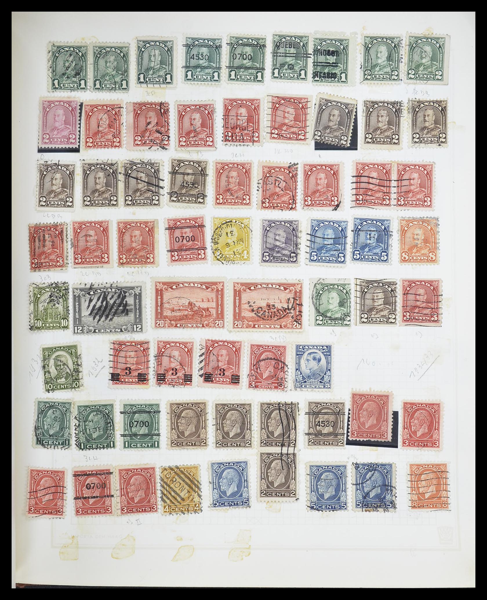 33527 761 - Postzegelverzameling 33527 Wereld 1880-1960.