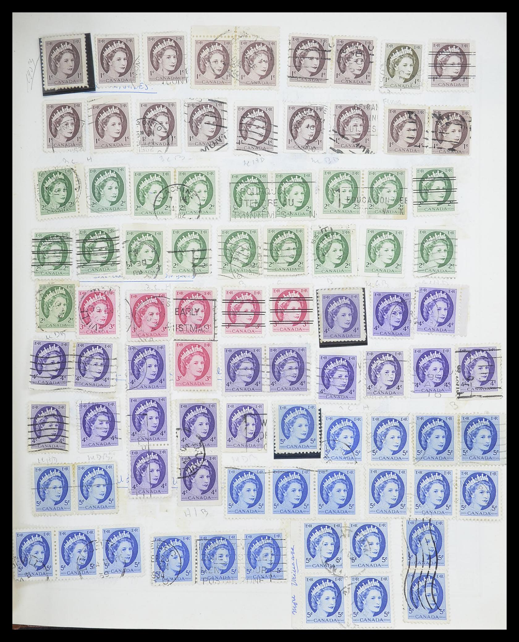 33527 766 - Postzegelverzameling 33527 Wereld 1880-1960.
