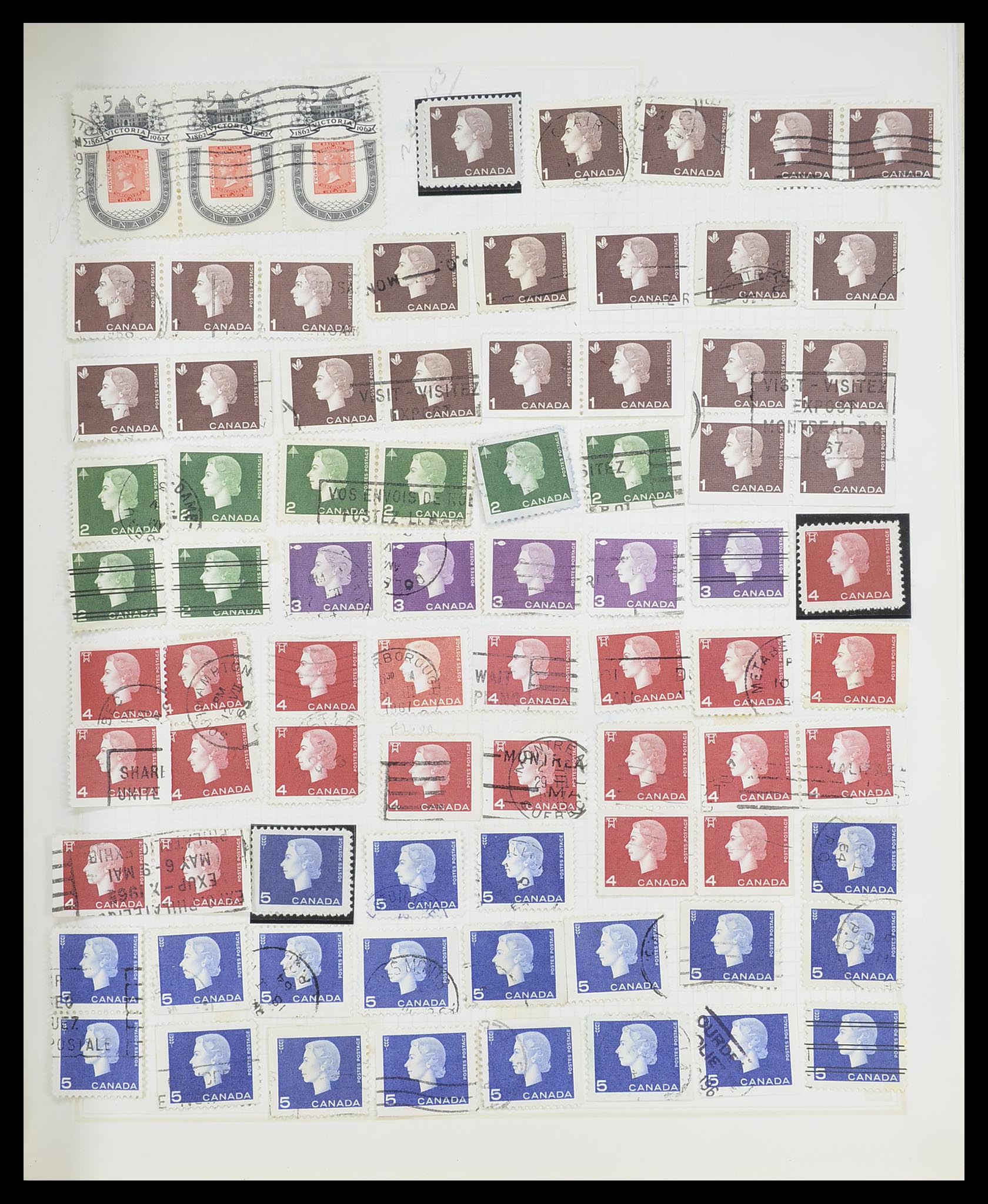 33527 769 - Postzegelverzameling 33527 Wereld 1880-1960.