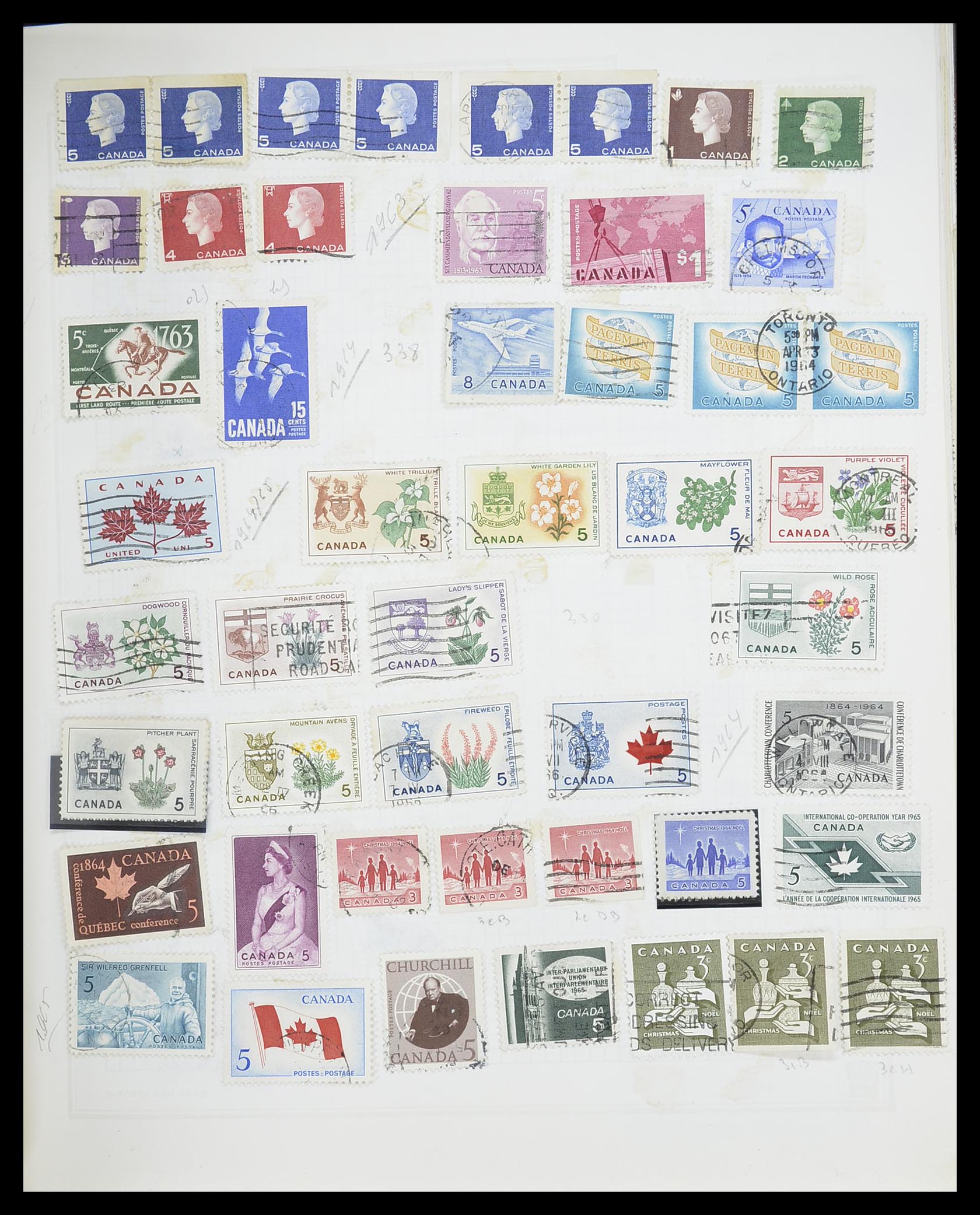 33527 770 - Postzegelverzameling 33527 Wereld 1880-1960.