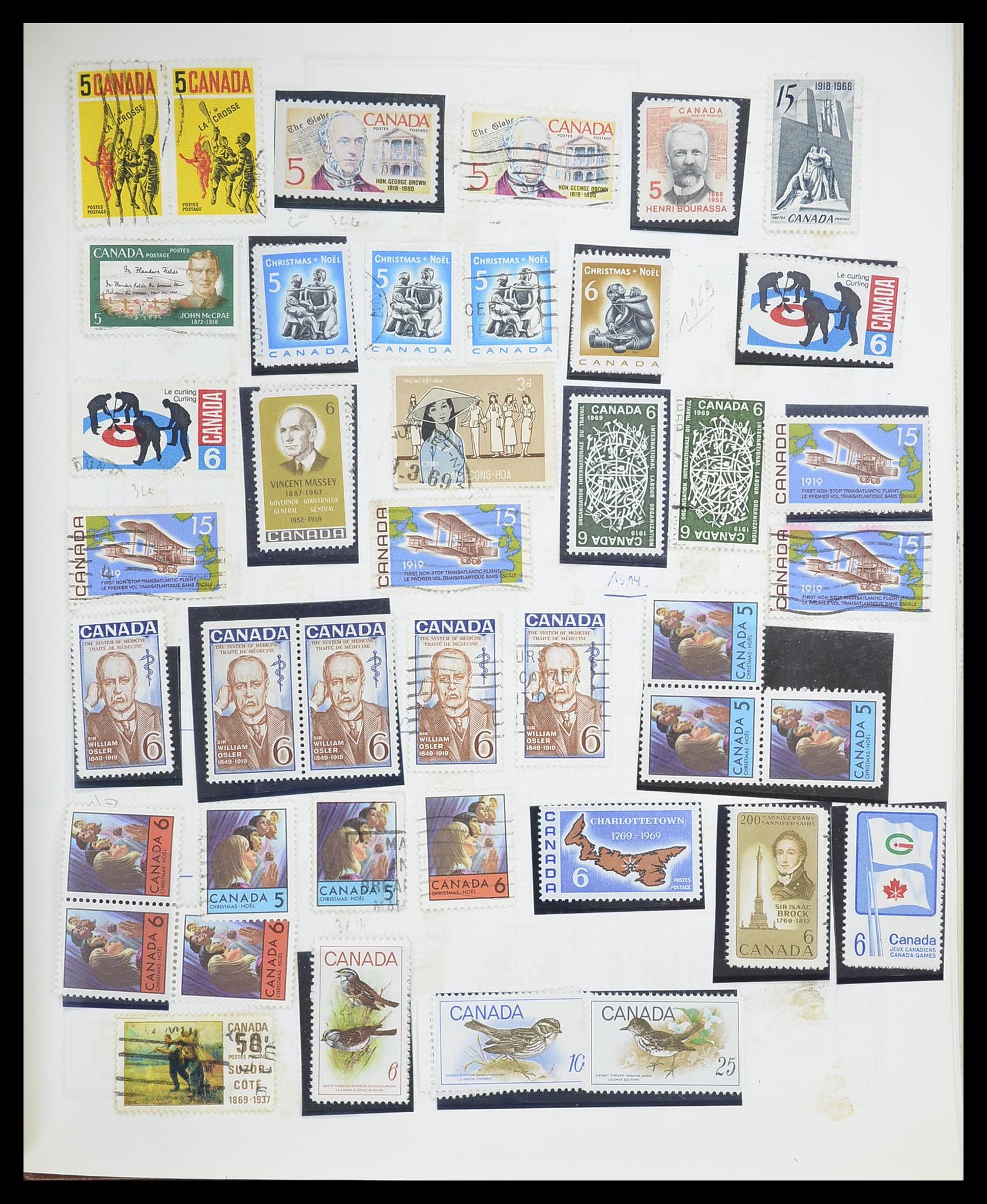 33527 774 - Postzegelverzameling 33527 Wereld 1880-1960.