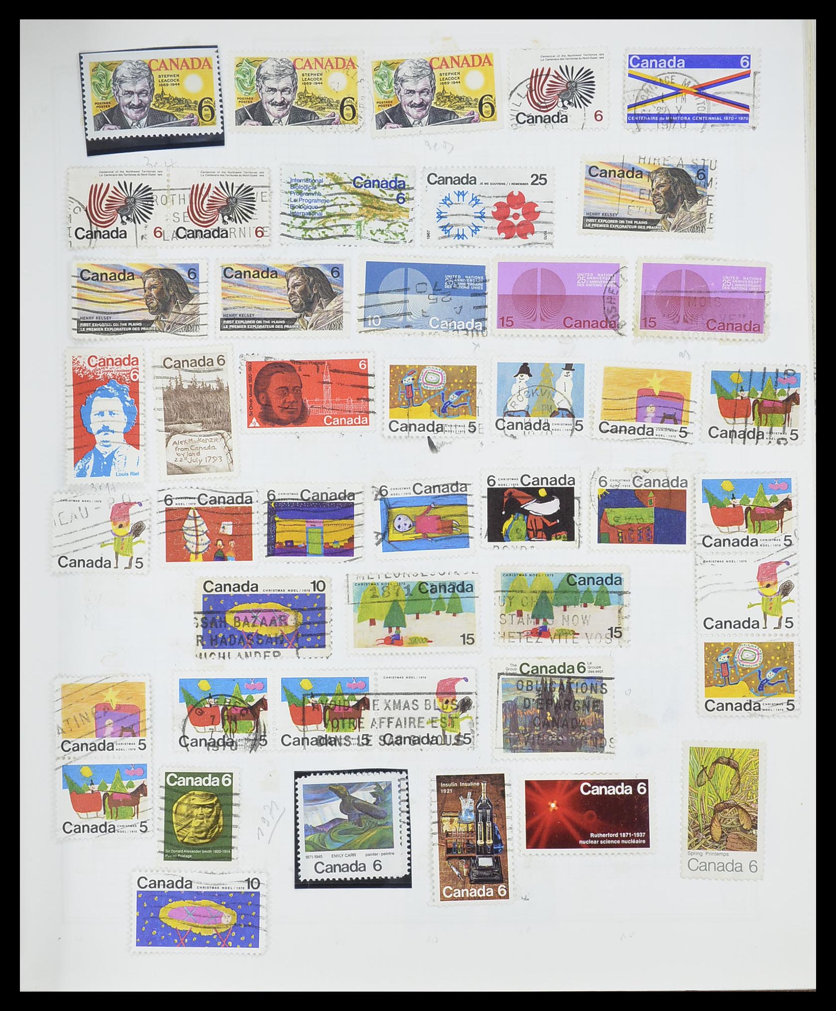 33527 775 - Postzegelverzameling 33527 Wereld 1880-1960.
